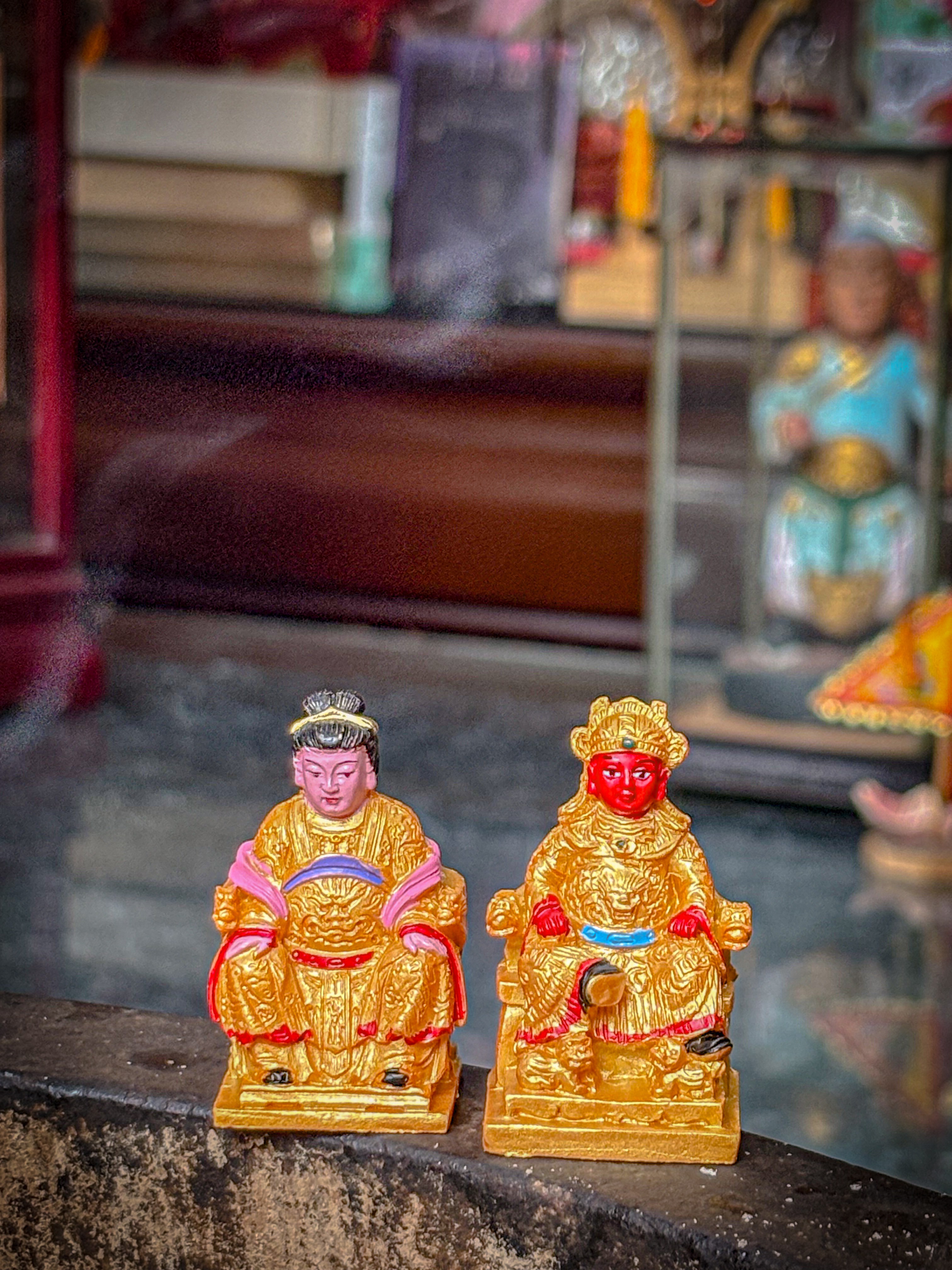 妙應仙妃迷你公仔＆廣澤尊王迷你公仔