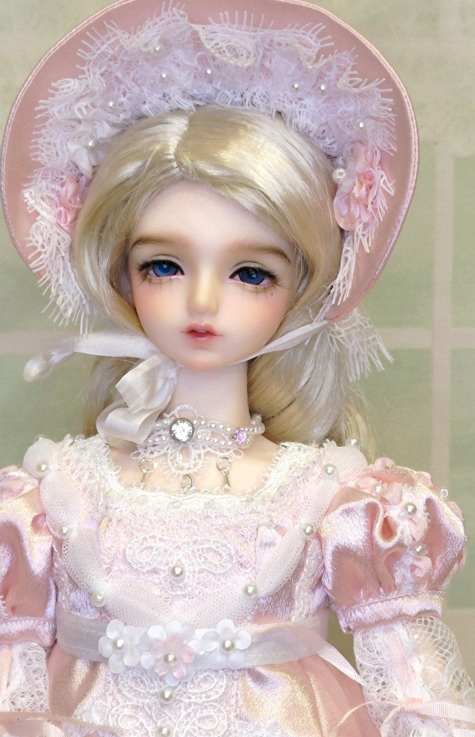 ［里親BJD-4分（限宅配）］Charmdoll 1/4 奧蘿拉，粉普肌帶妝，箱證齊全