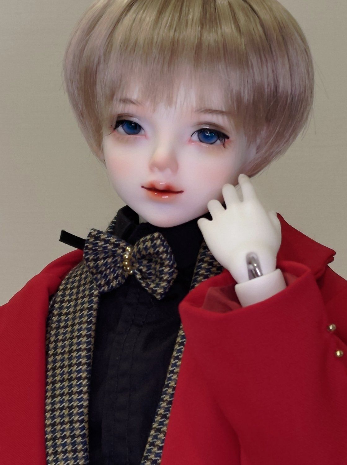 ［里親BJD-4分（限宅配）］Charmdoll 利奧，白肌帶妝，箱證齊全