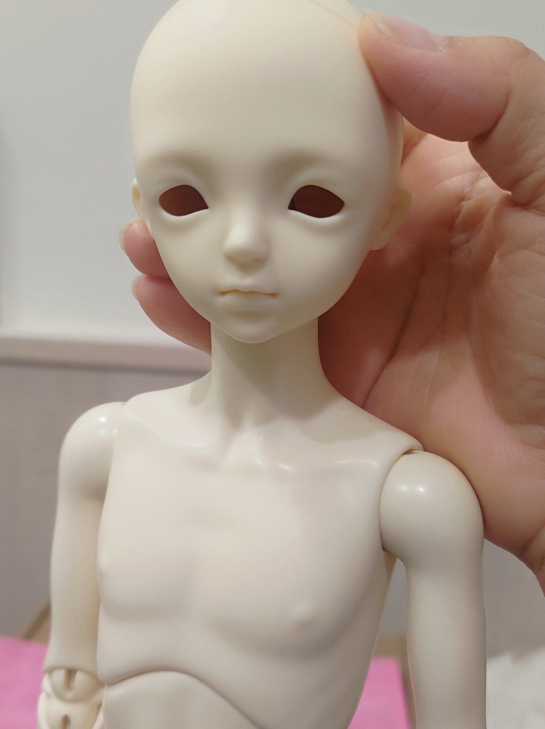 ［里親BJD-4分（限宅配）］Charmdoll 萊雅 小兔仙，環黃無妝，箱證齊全