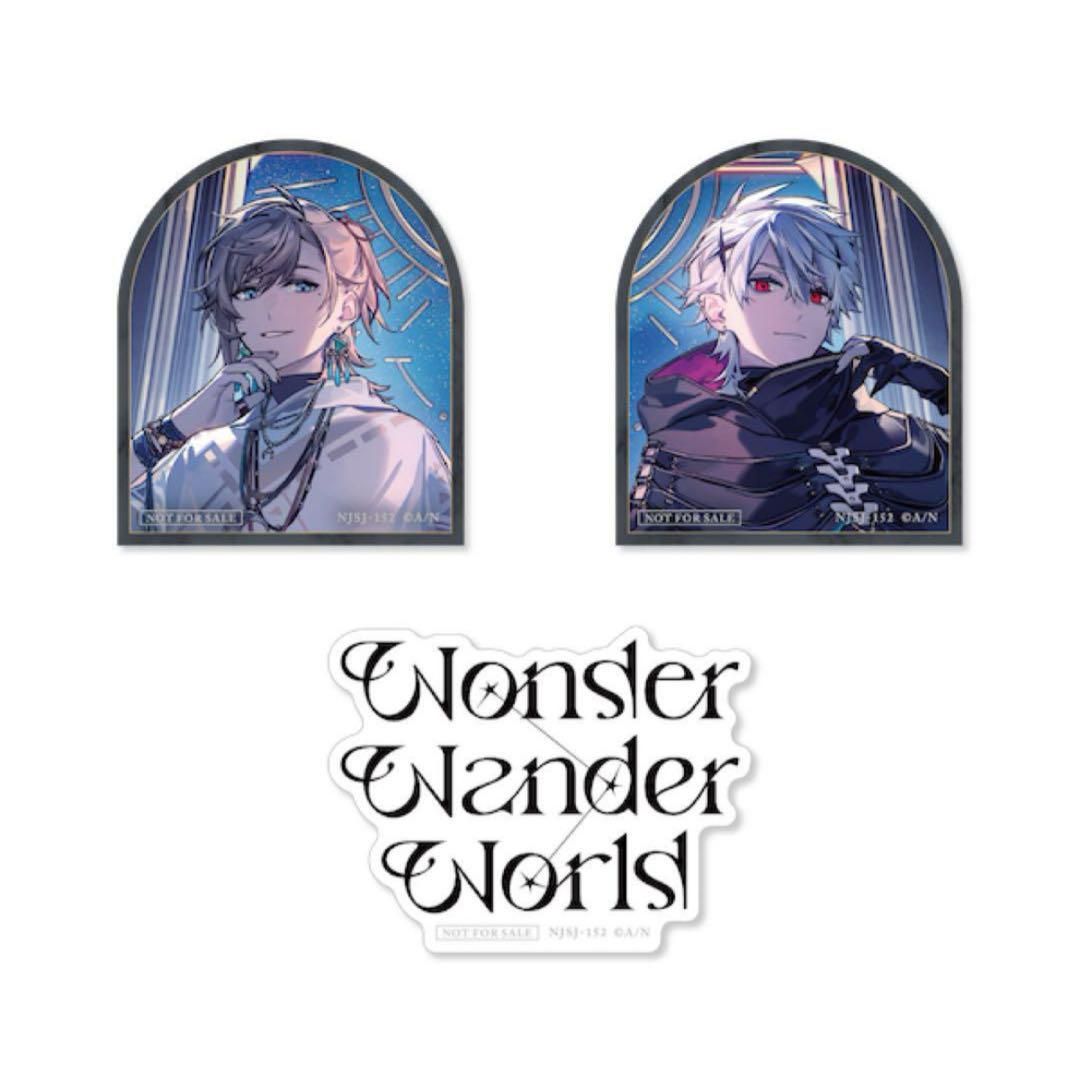 Wonder Wander World 三張貼紙組