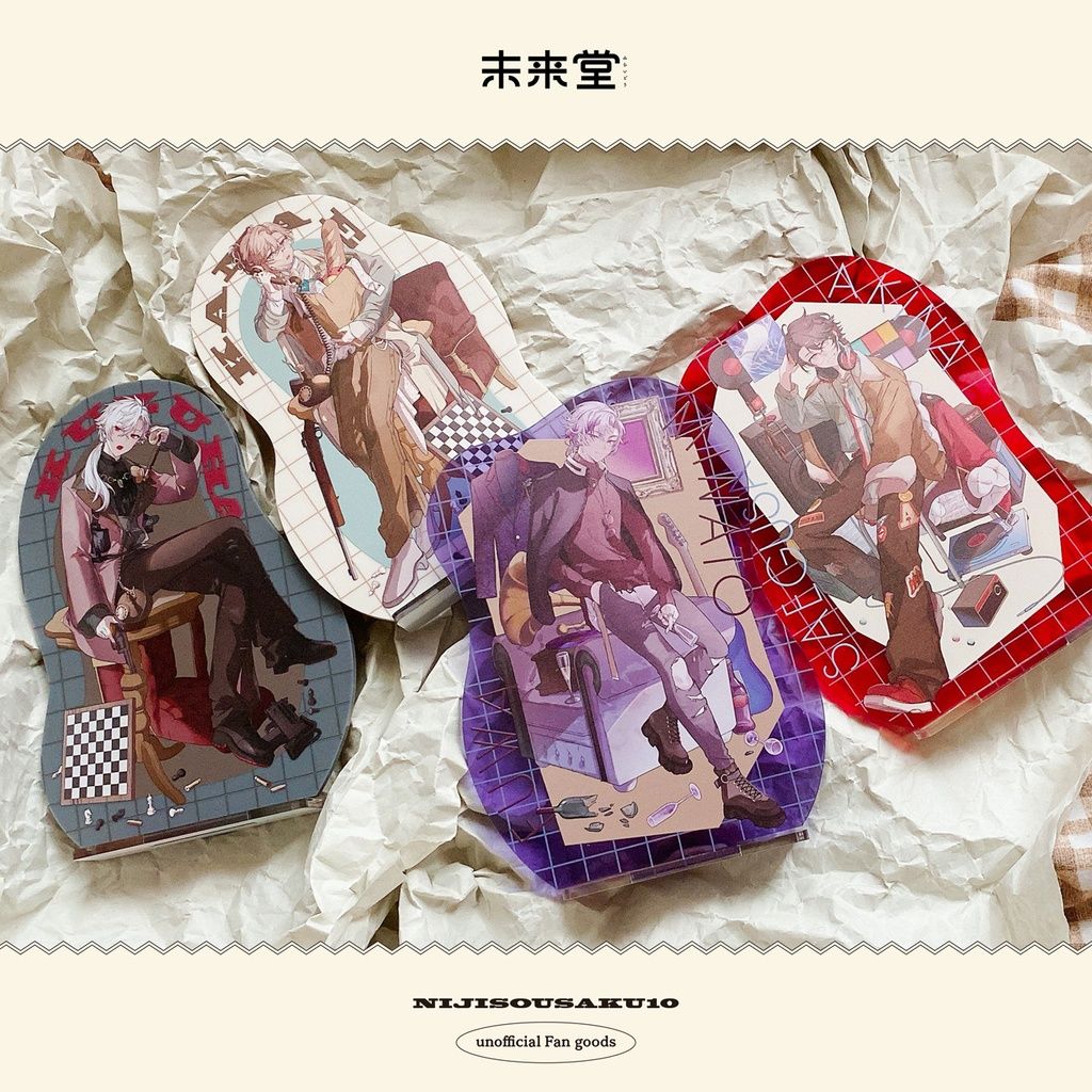 日本 同人周邊￤未来堂 みっ君 葛葉 叶 立牌