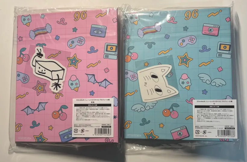 【ChroNoiR ニューレトロスタイル】新復古風 紀念冊 葛葉+叶