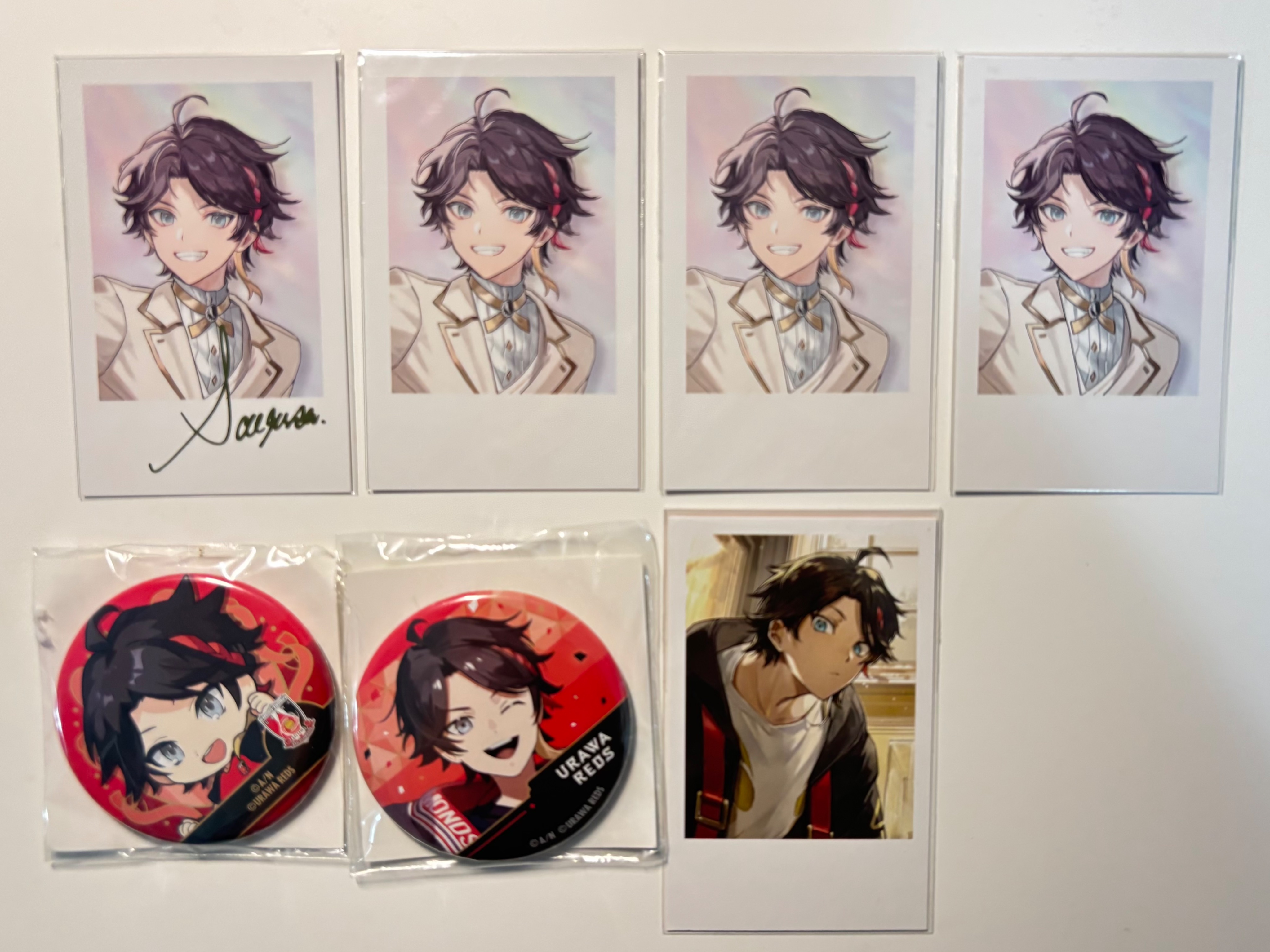 三枝明那 拍立得+徽章 整圖不拆