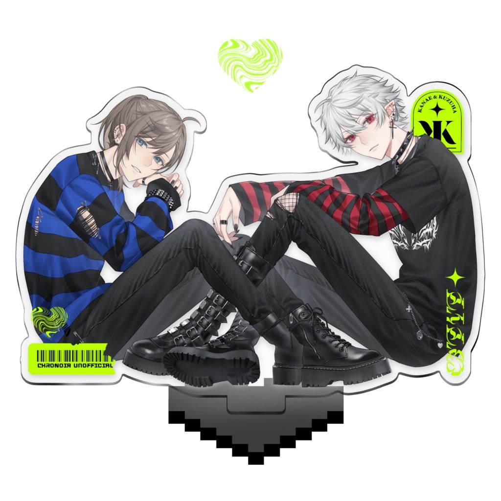 同人￤なだ 龐克立牌