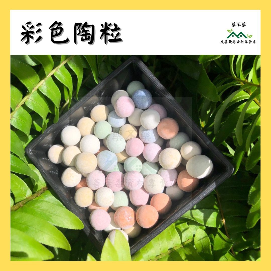 【無毒專家】彩色陶粒 繽紛色彩 多肉可用 療育 裝飾用