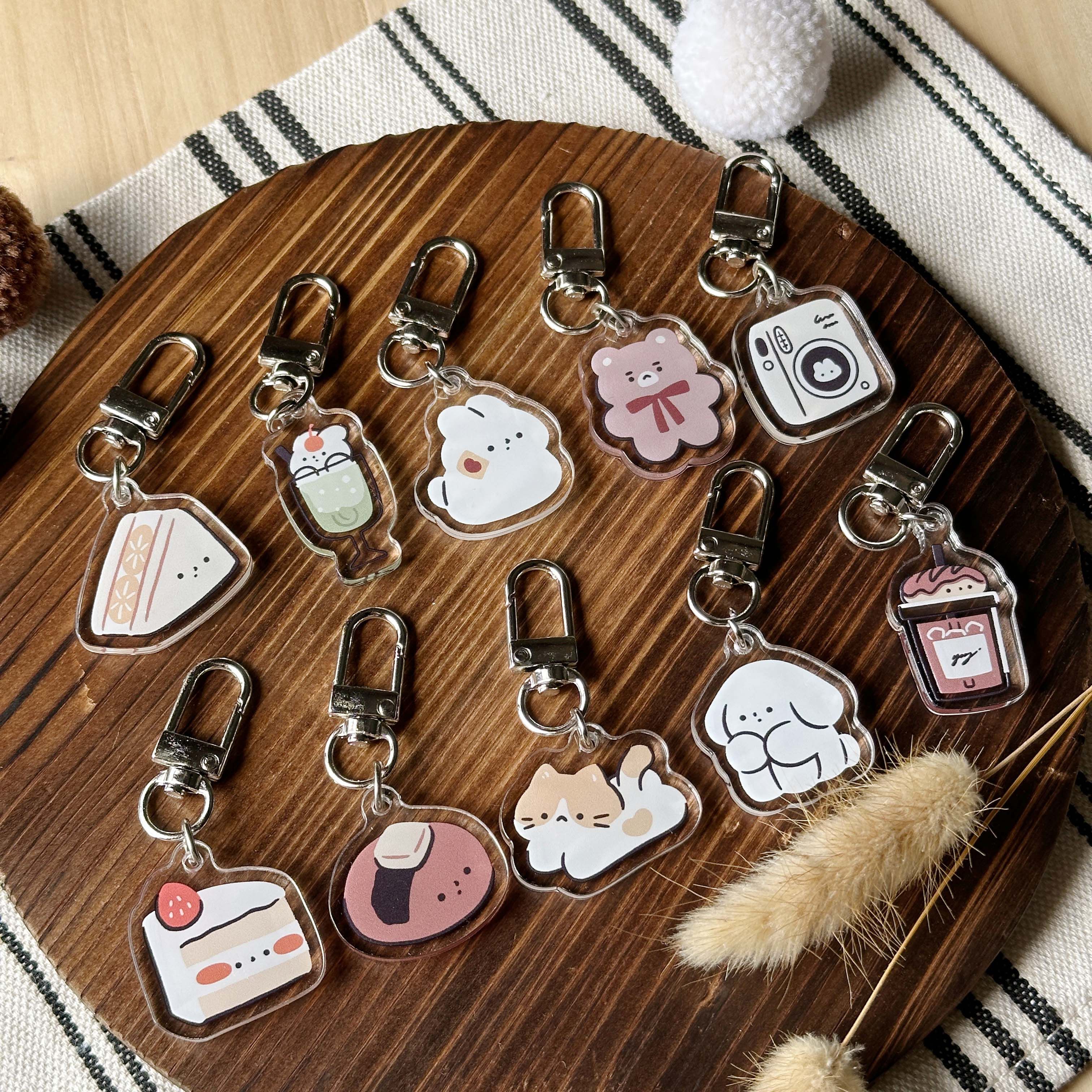 二代療癒小物壓克力吊飾10款｜YuYing
