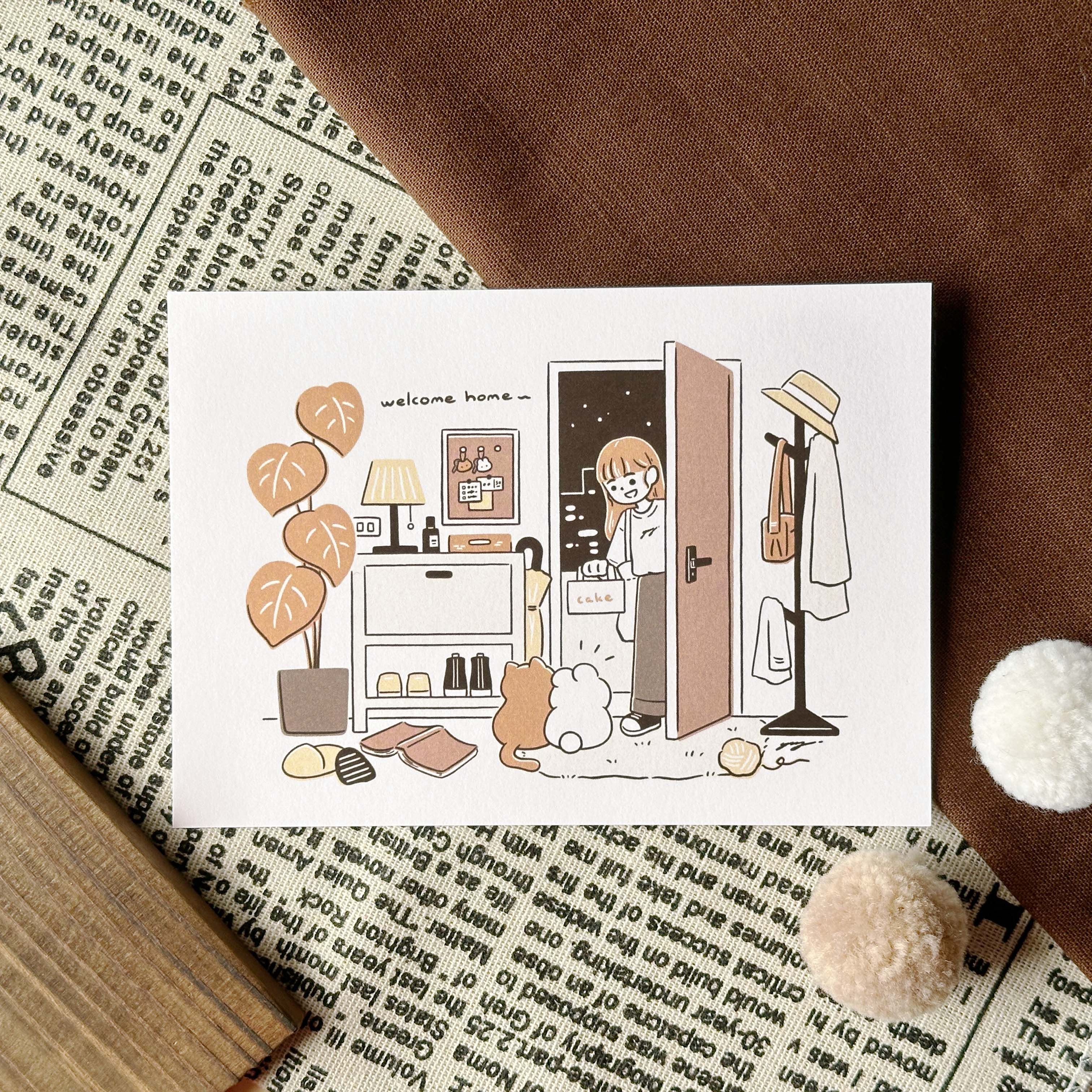 橫橫的明信片們｜YuYing