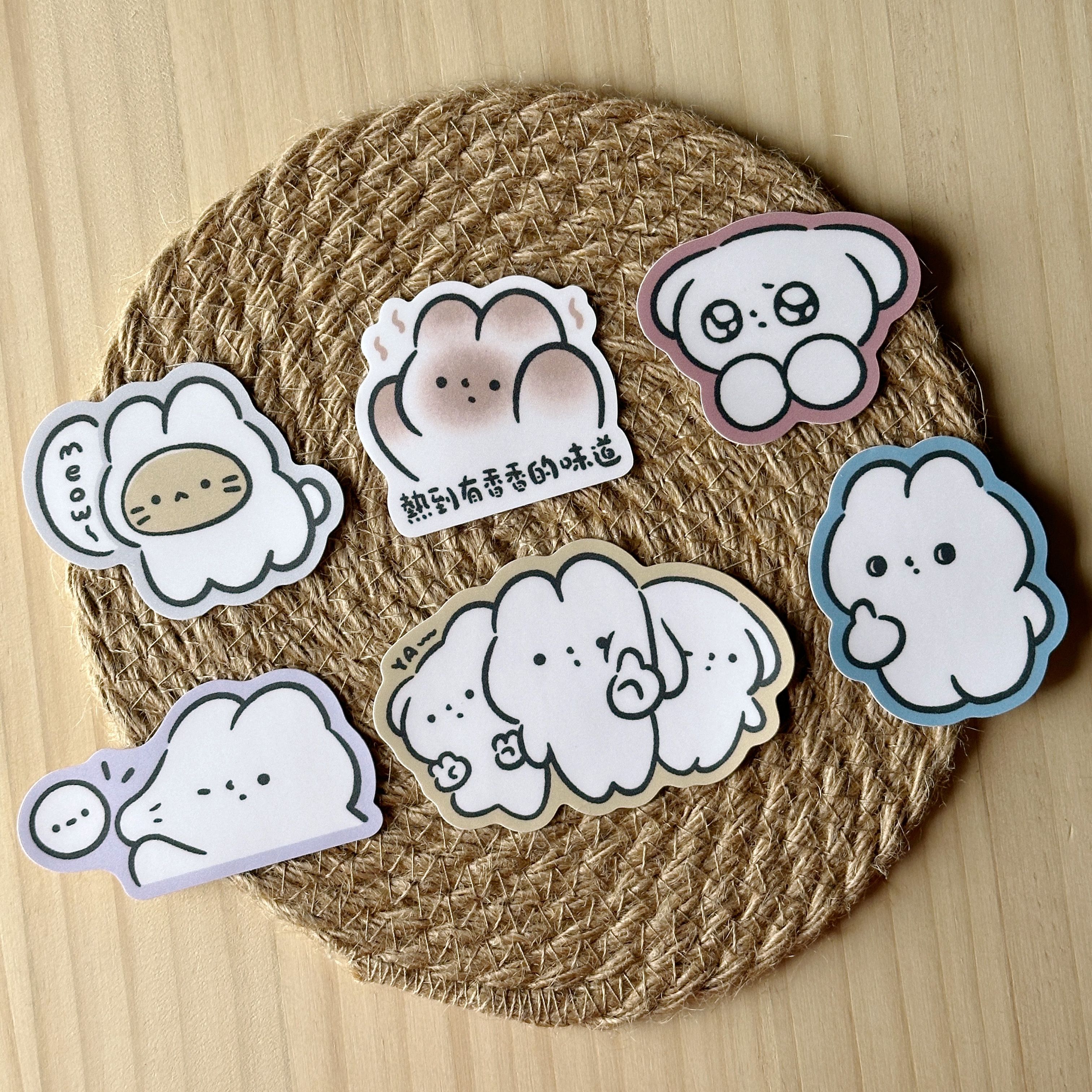 今天的兔兔有點特別PVC防水貼紙｜YuYing