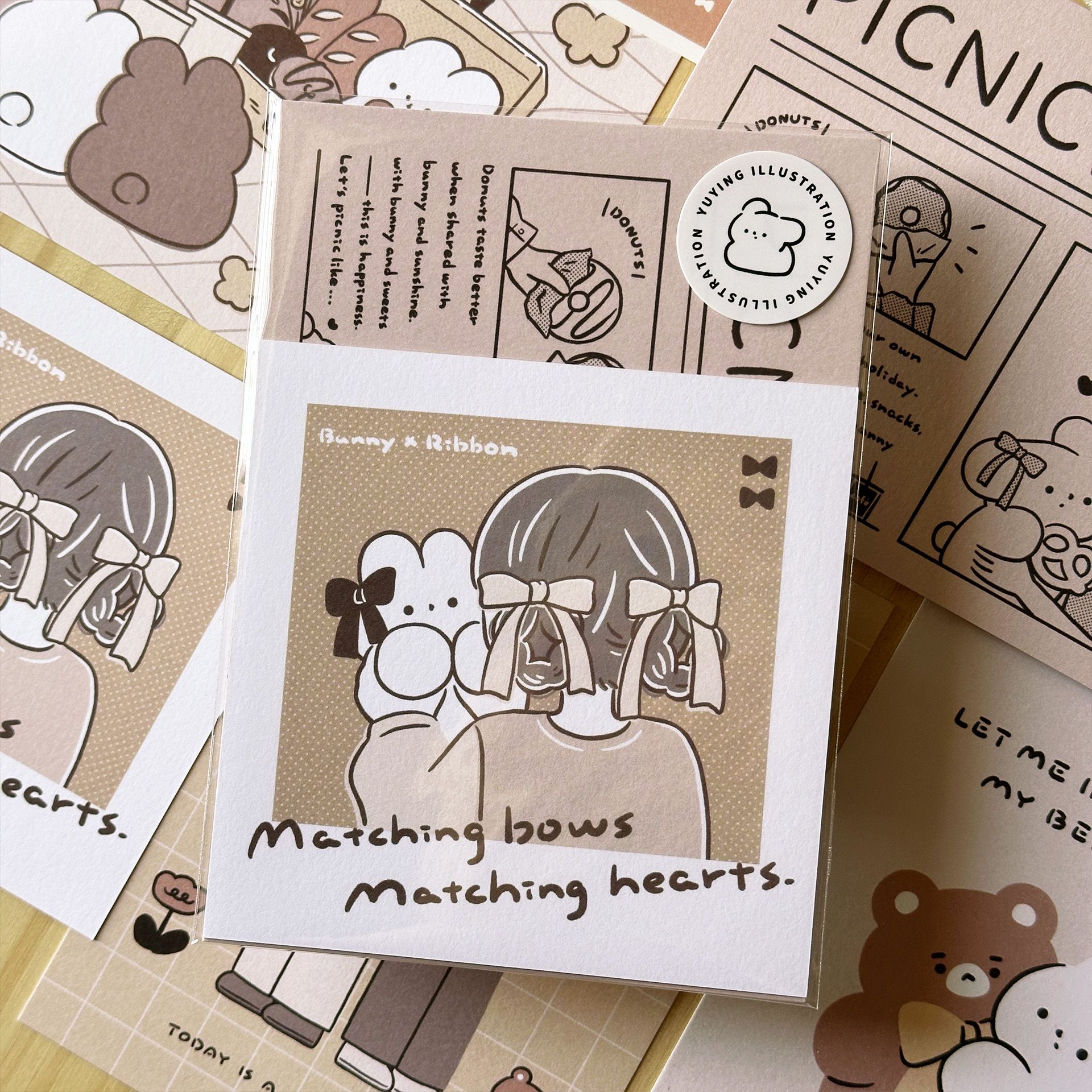 PICNIC x Bunny 明信片套組｜YuYing