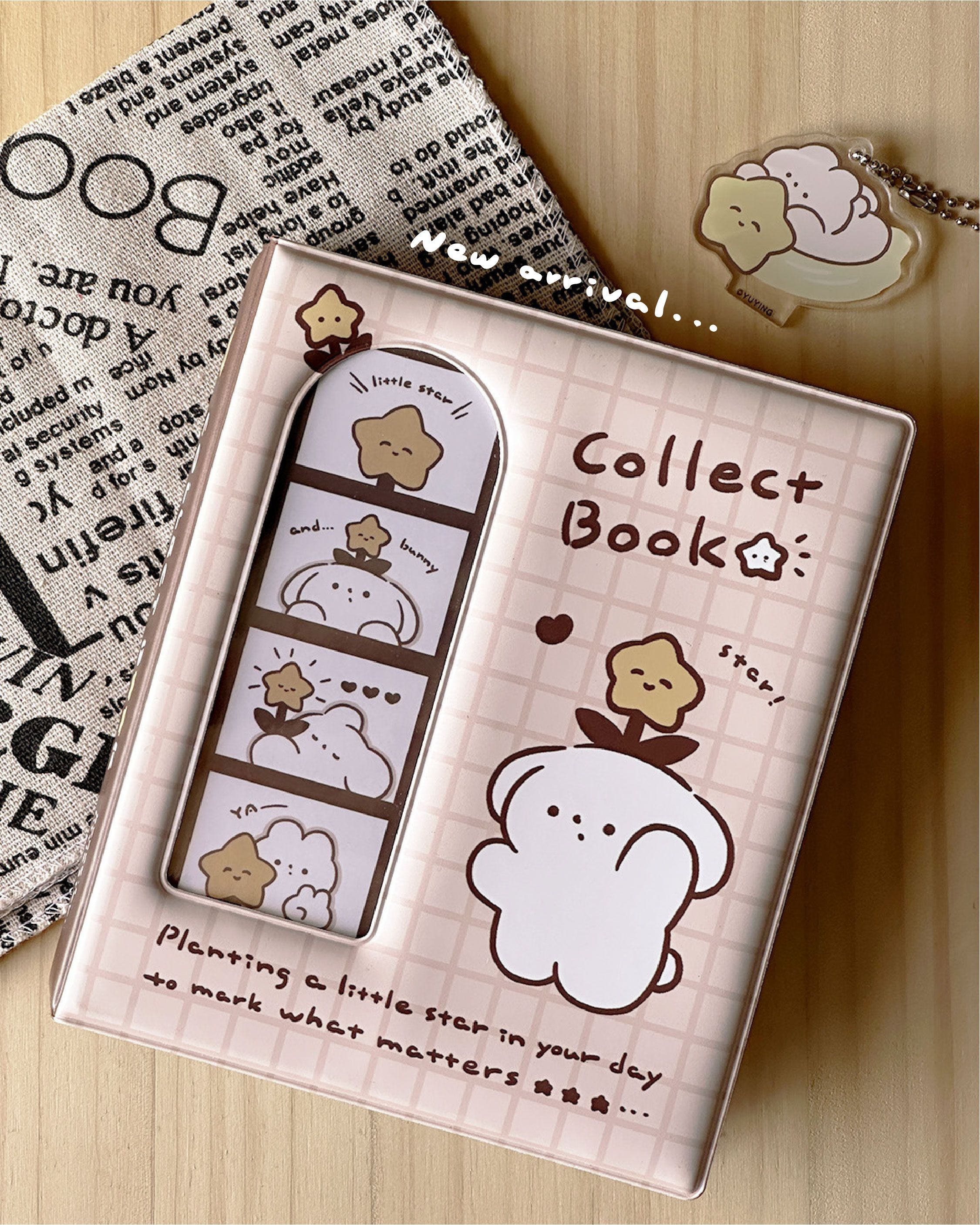收集星星拍貼收納本｜YuYing