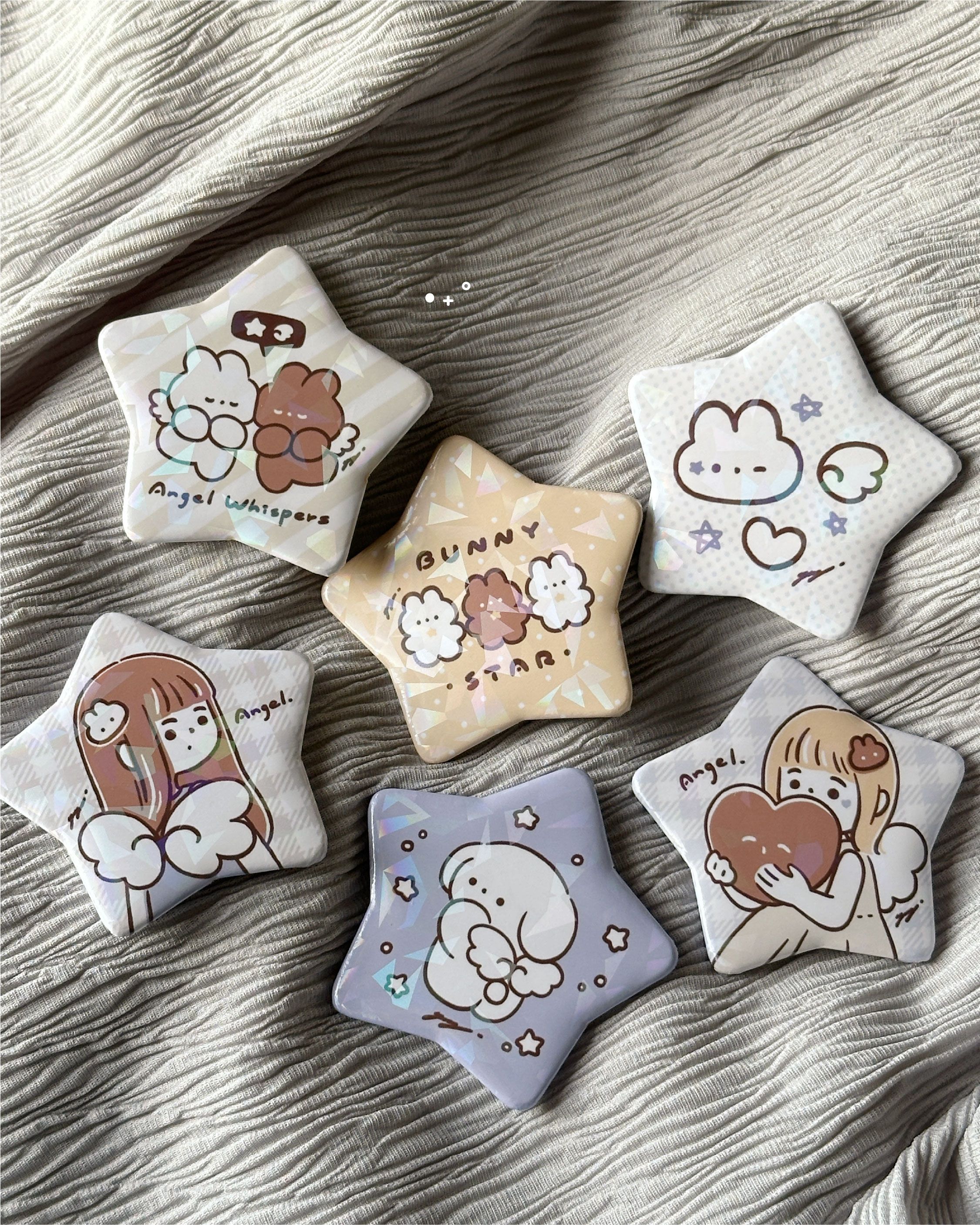 new⋆ ｡閃閃星星造型徽章x盲抽｜YuYing