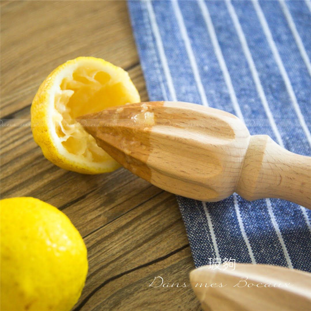 木頭 檸檬榨汁器 柳橙榨汁小工具 榨檸檬汁器
