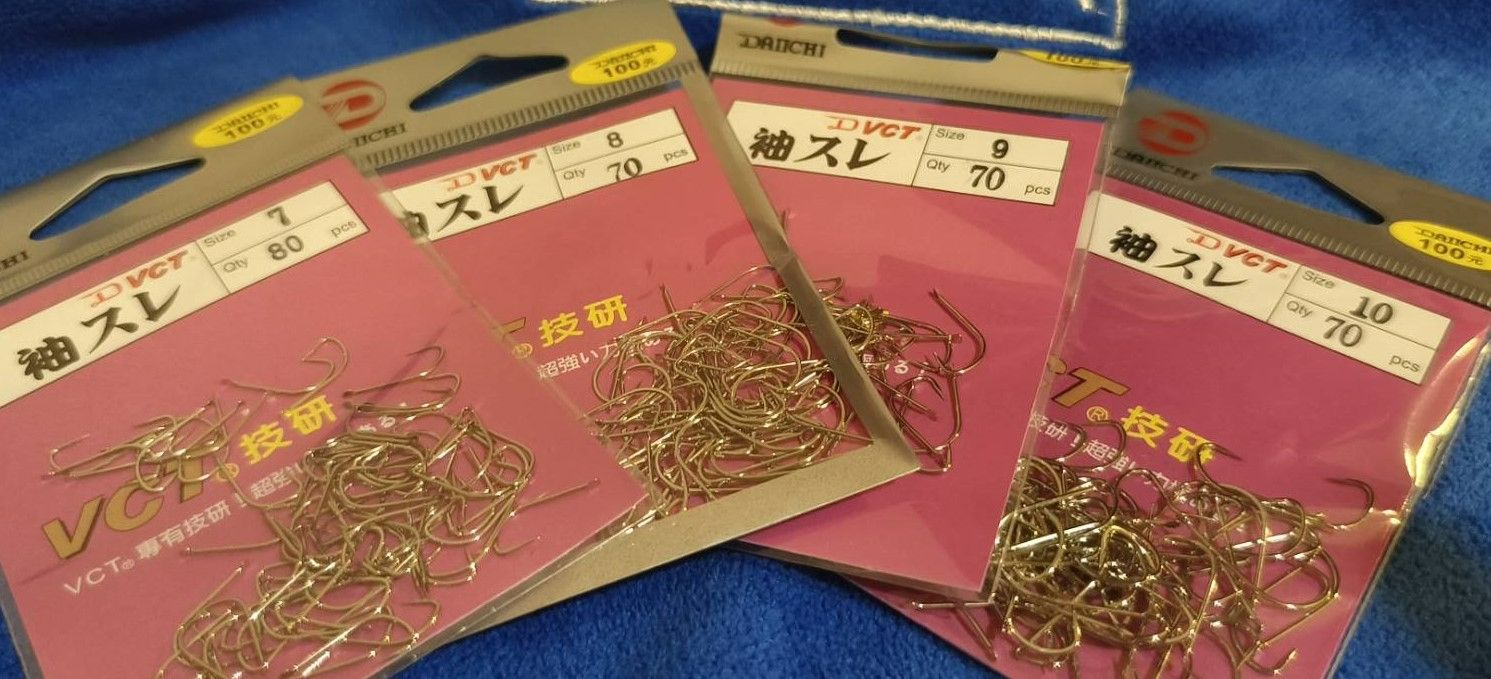 DAIICHI袖鉤-日本原裝VCT技研-釣福壽魚-釣吳郭魚-釣鯉魚適用