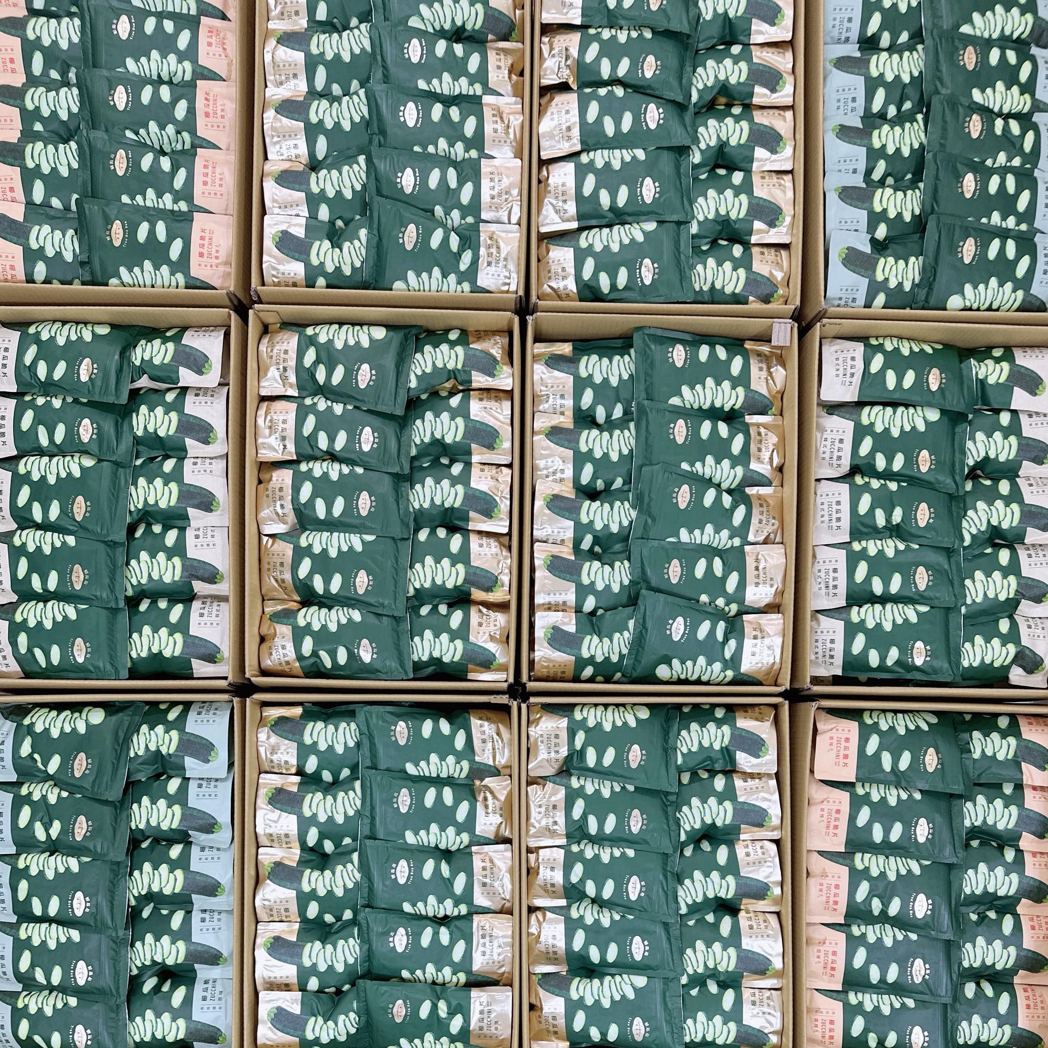 單筆限購最多24包-超好吃初瓜瓜櫛瓜脆片 一包$180