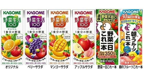 🍓🍎🍍日本 KAGOME 野菜生活100果汁🧃