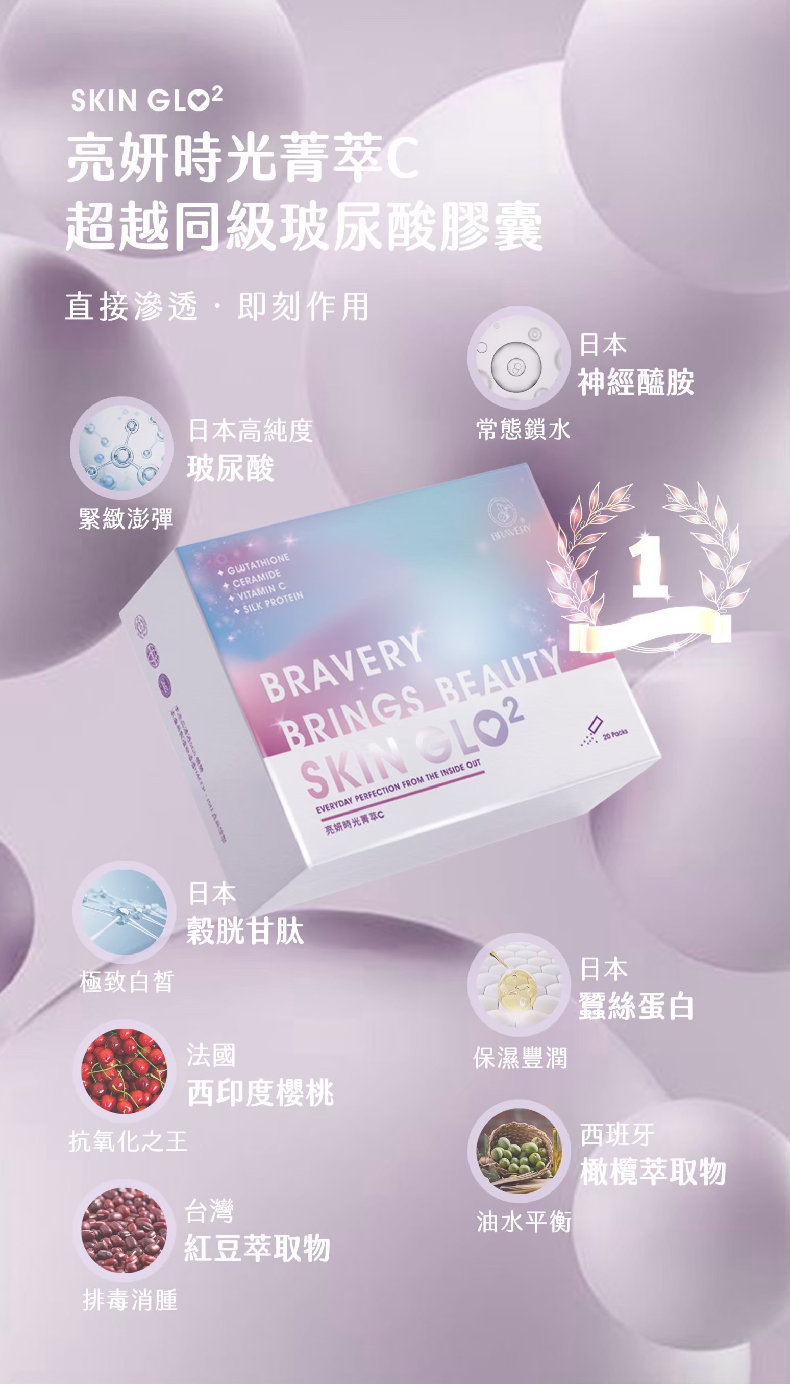 亮妍時光菁萃C 口服玻尿酸