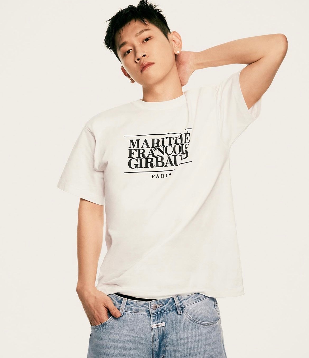 Marithe正常版Logo短T