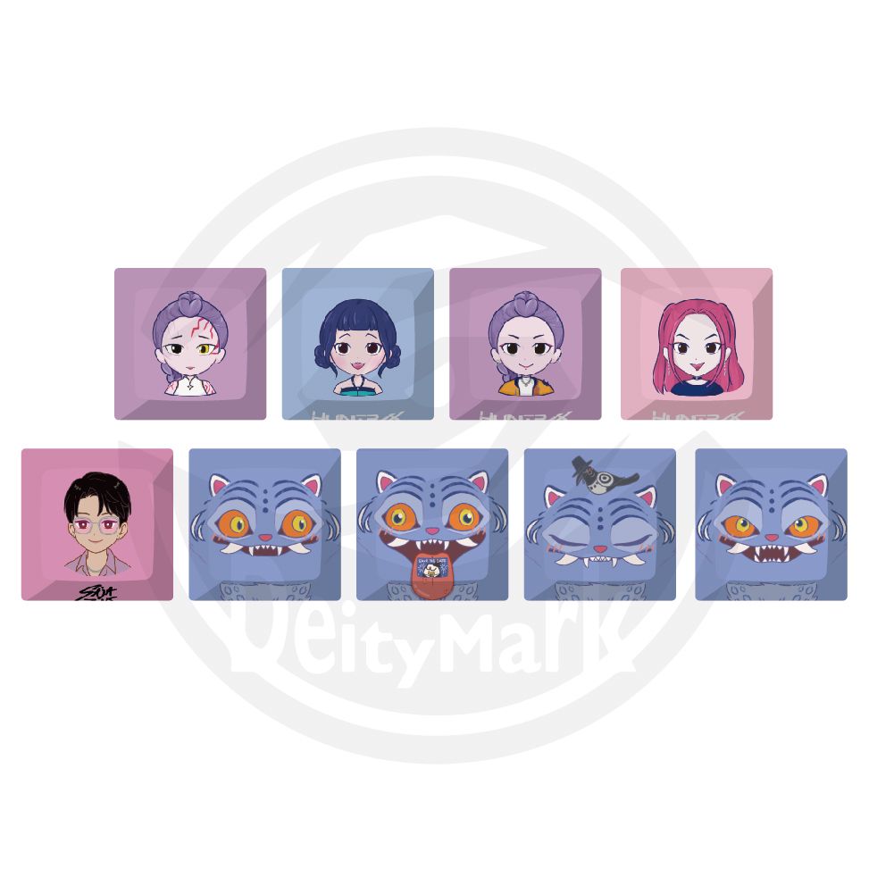 Kpop 獵魔女團 XDA 鍵帽