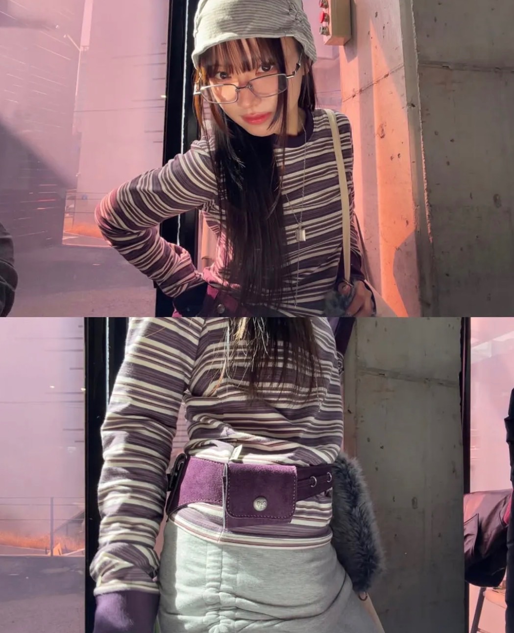 blackpurple腰帶紫色