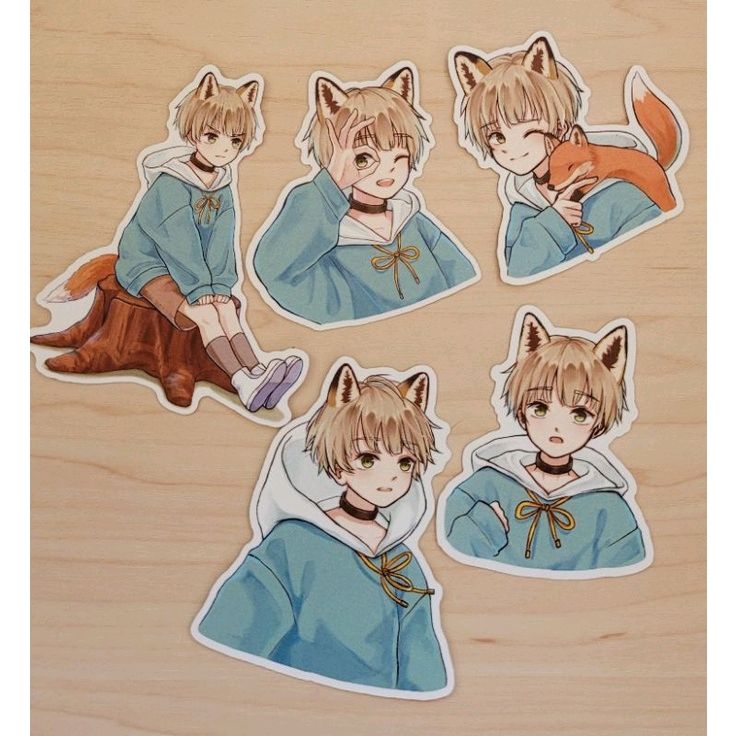 【寄售】“小狐狸小正太” | 貼紙