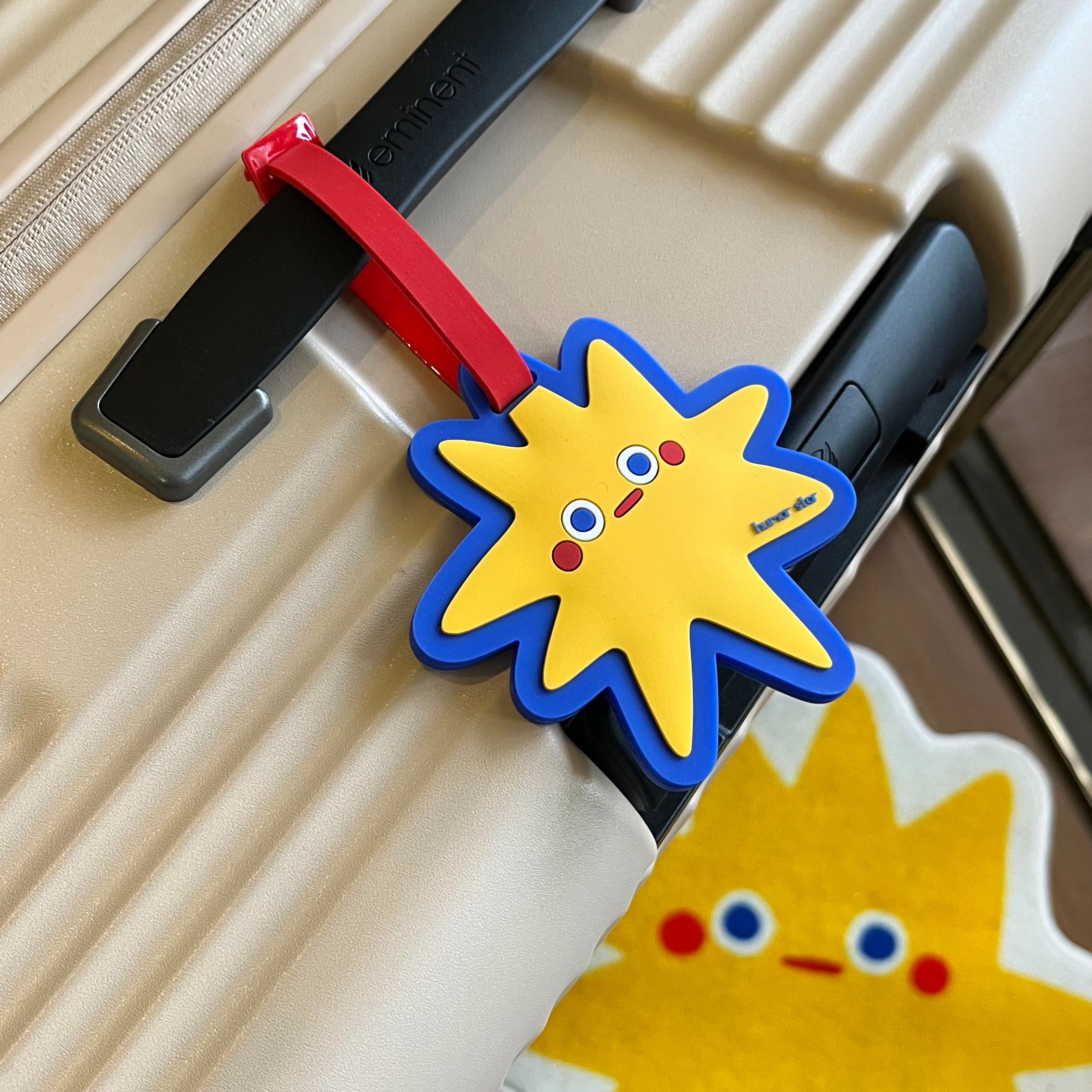 幽默之星實用系列☆多巴胺行李箱吊牌