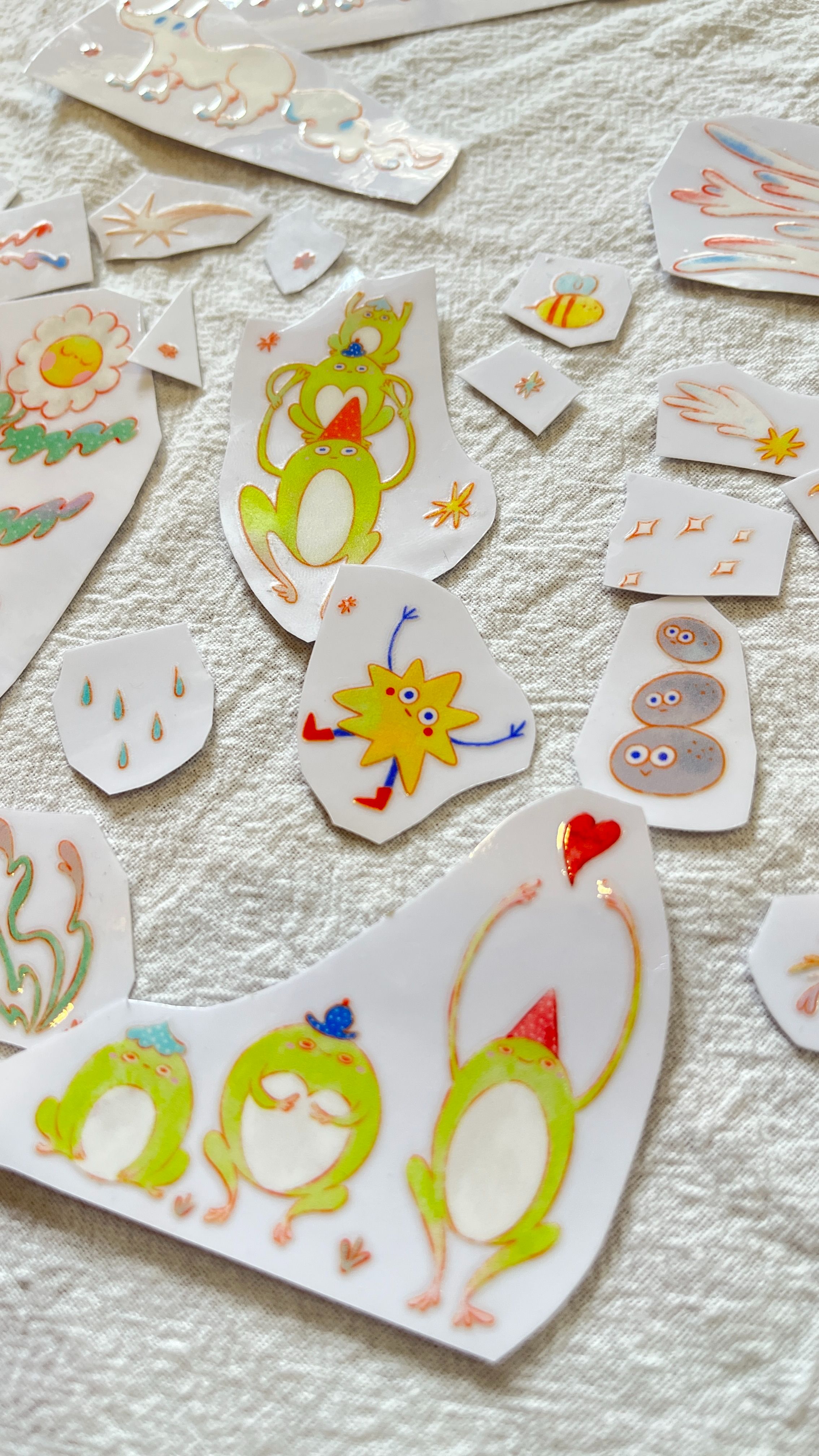 幽默之星水晶貼紙（預購）