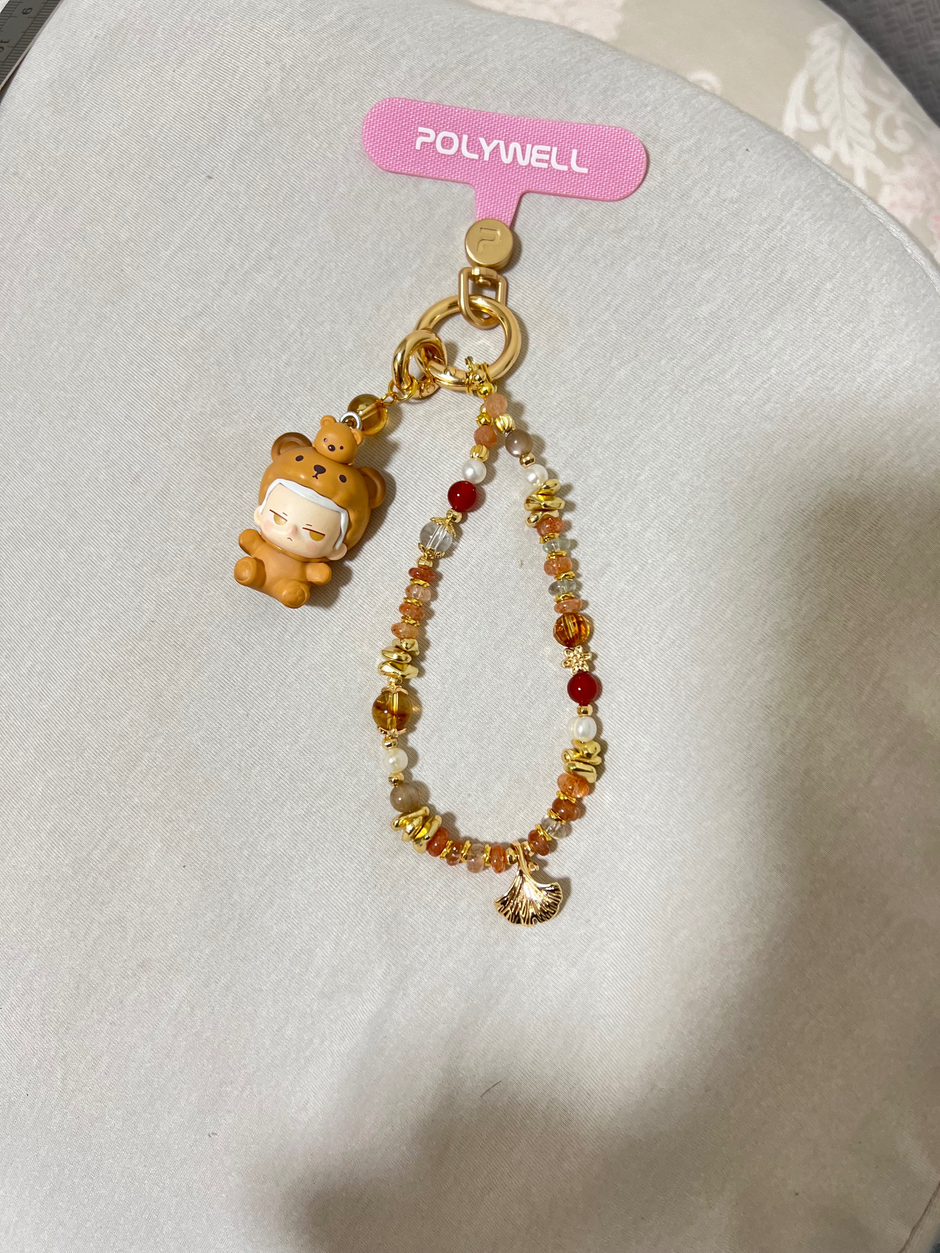 泡泡瑪特  包包掛飾、手機掛繩、手機鏈、鑰匙圈、吊飾鑰匙扣、禮物、天然水晶