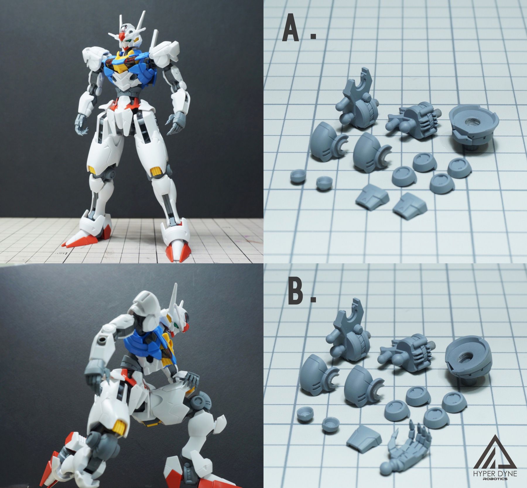 HG 風靈鋼彈補丁套件 A/B款 （原價）