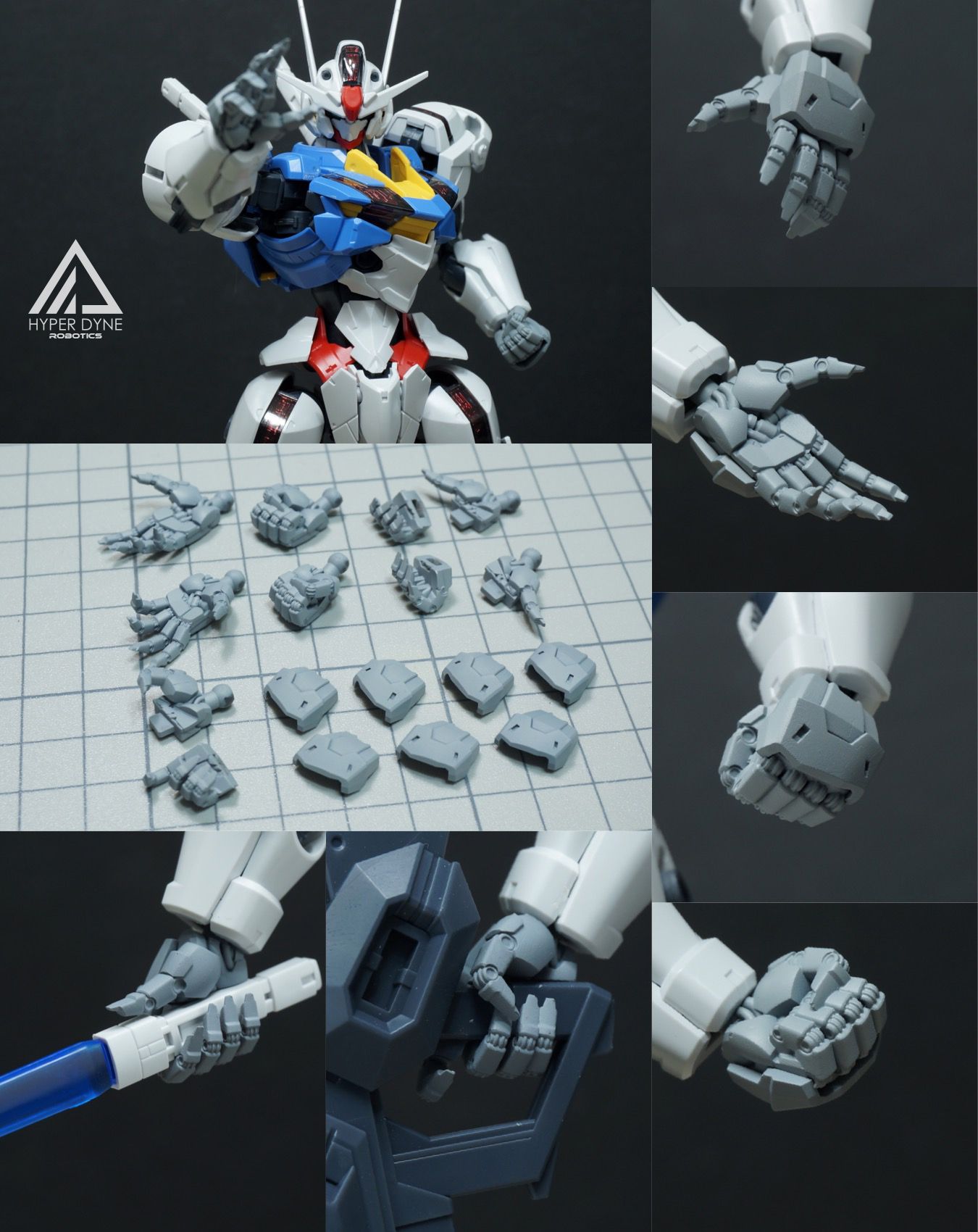 FM 1/100風靈專用造型手（原價）