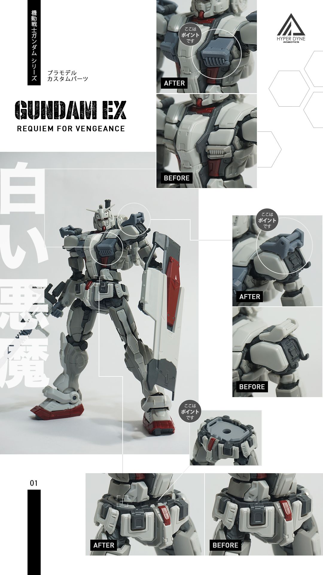 HG 鋼彈EX 強化套件（原價）