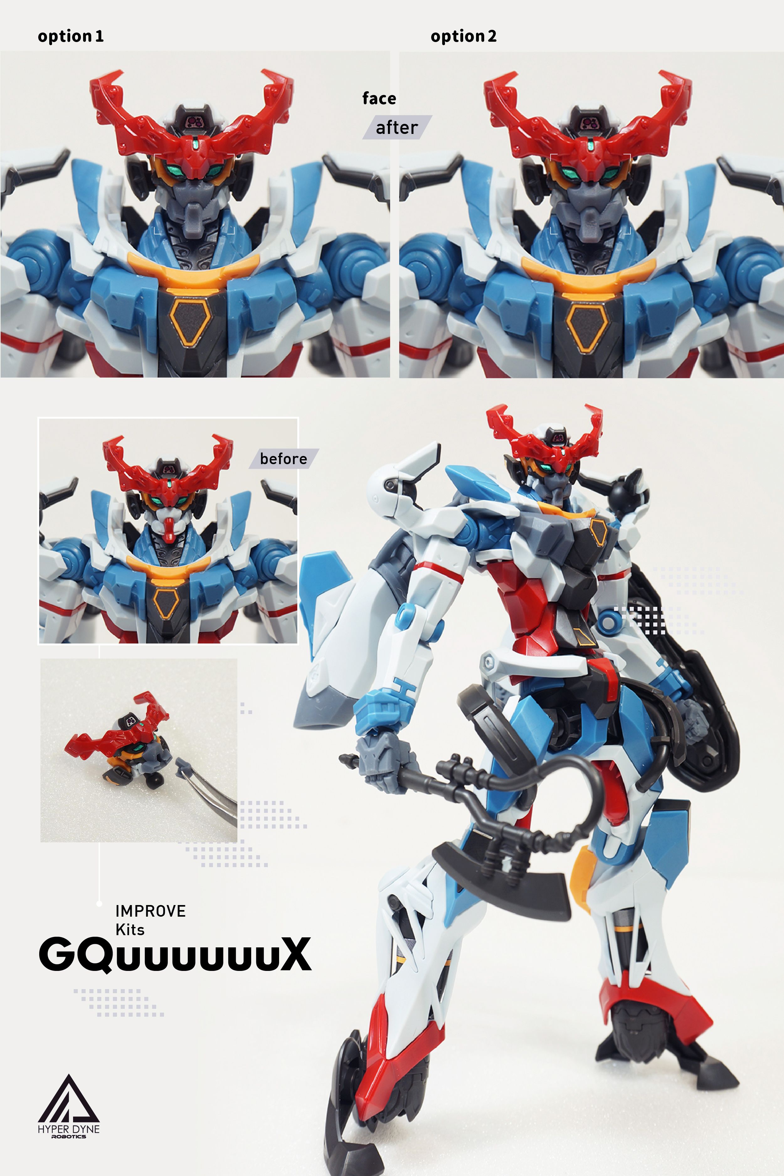HG GQuuuuuuX 強化套件 （原價）