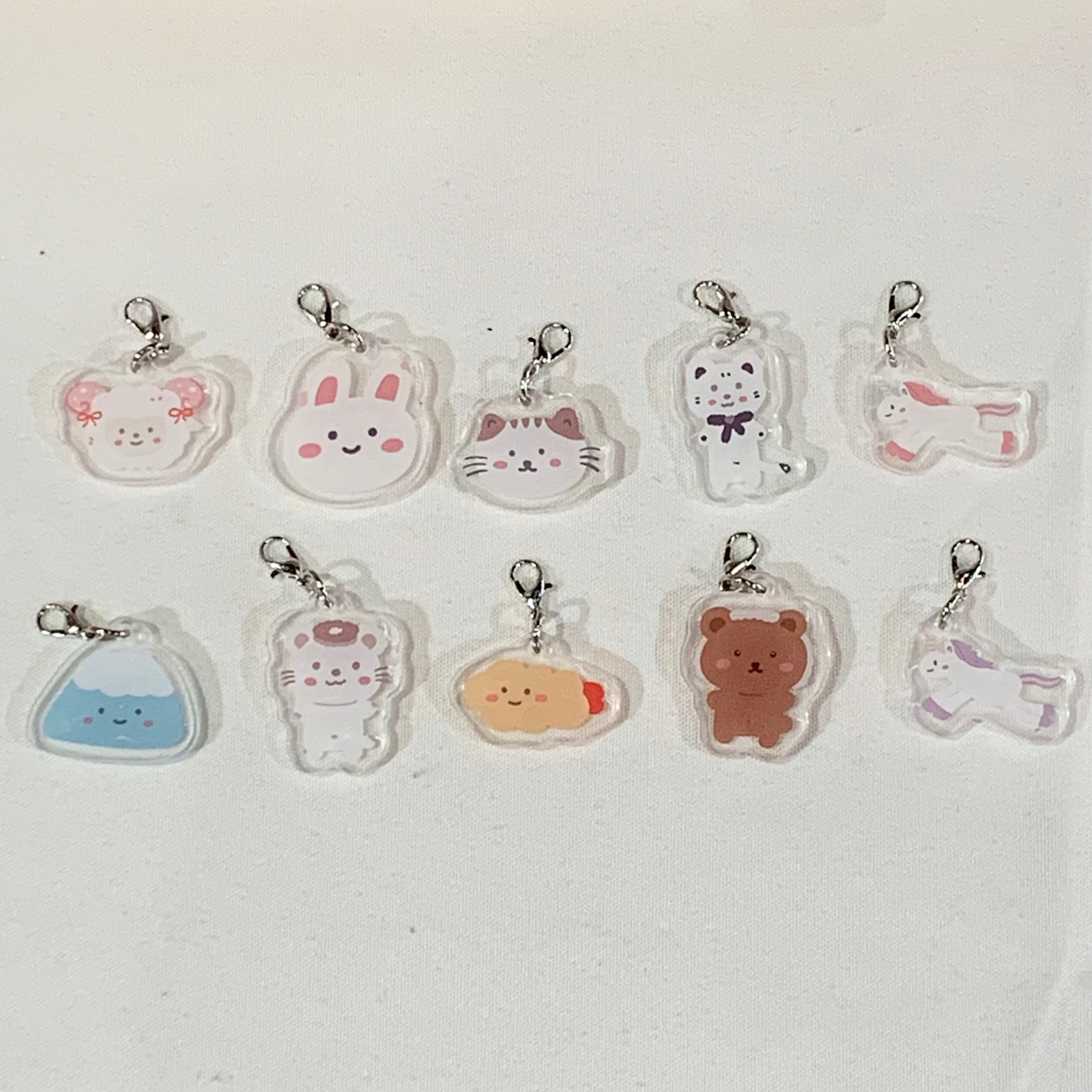 DIY串鏈吊飾-小動物(滿$100附鏈子)