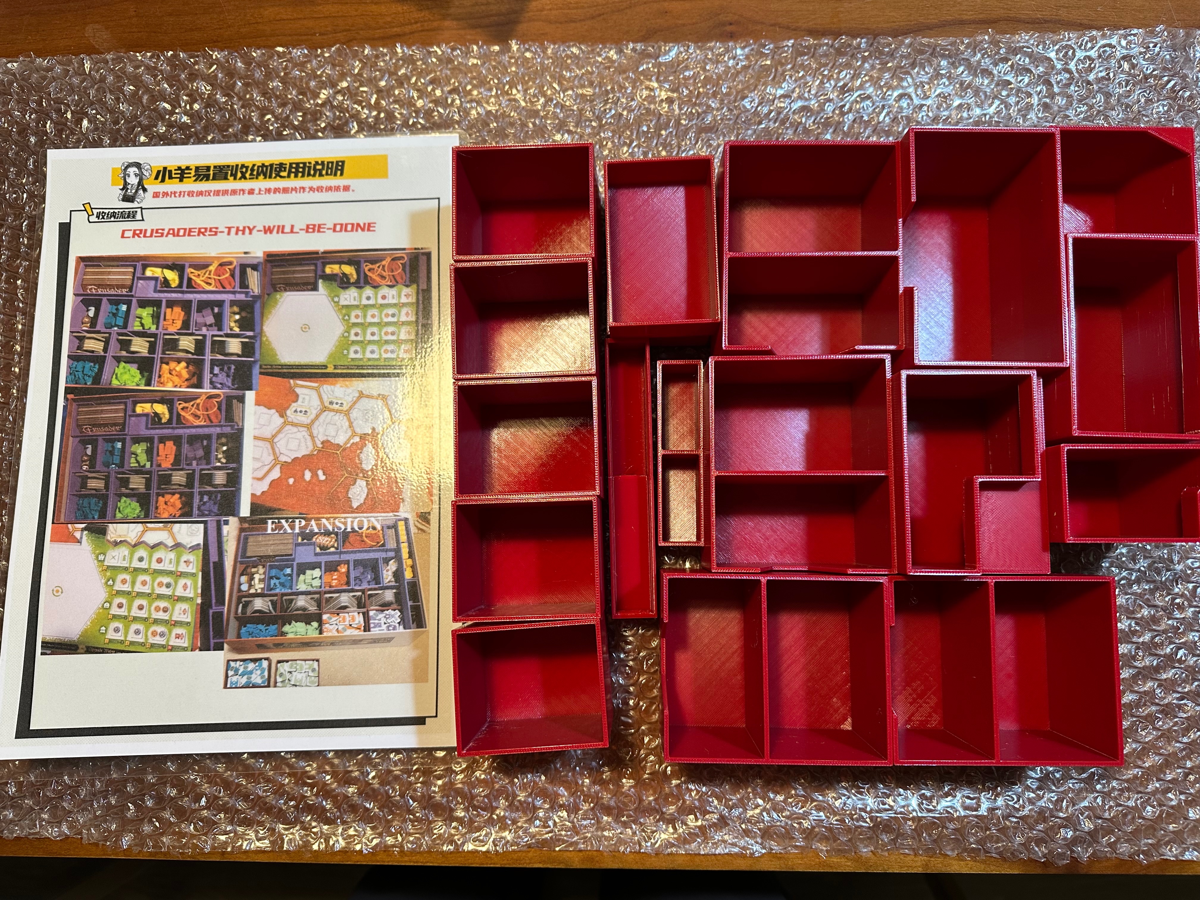 Crusaders / 十字軍：祢的祉意3d列印收納