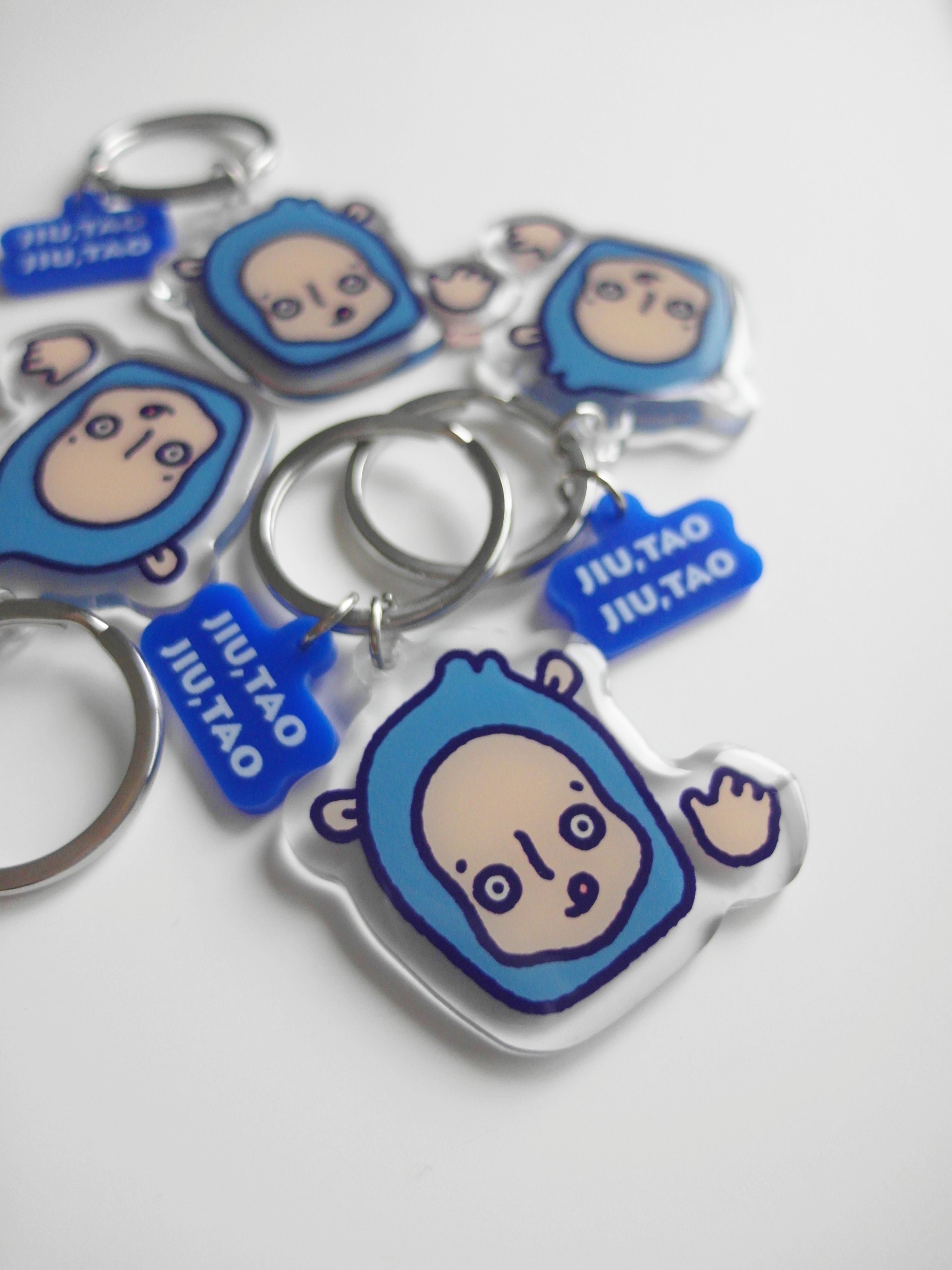 哈嘍波波壓克力鑰匙圈 POPO Key Ring -1