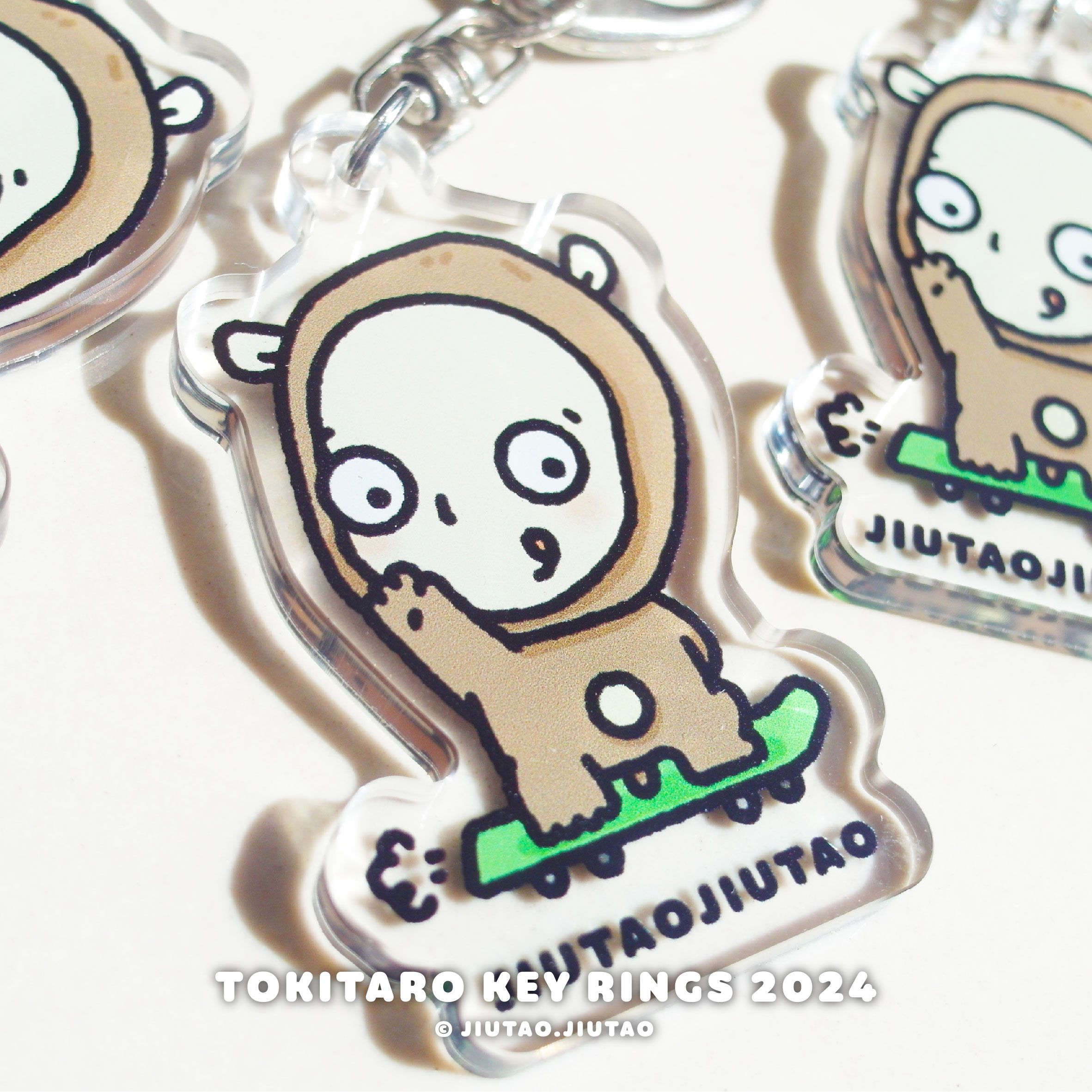 時太郎掰掰ㄌ 壓克力鑰匙圈 TOKITARO Key Ring
