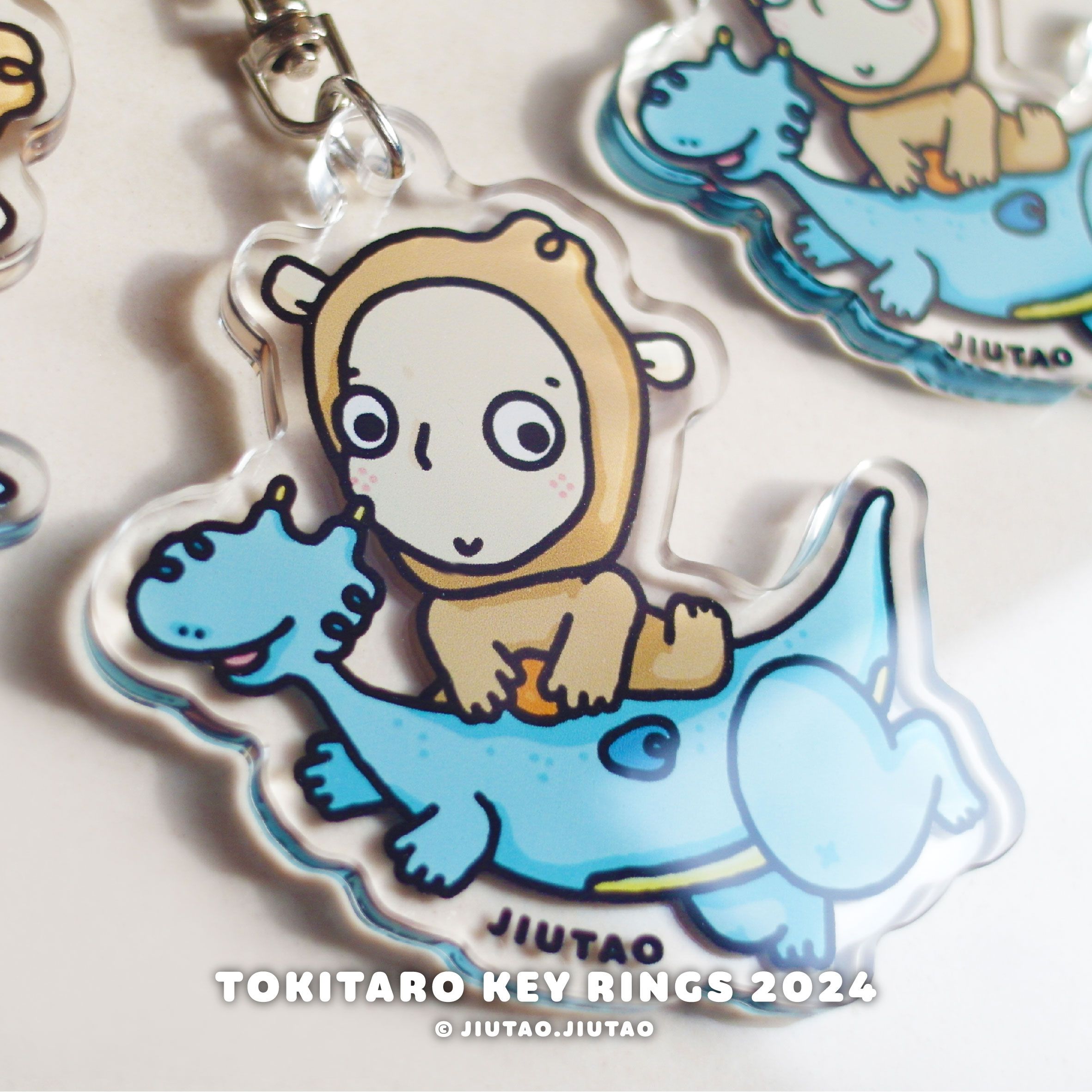 時太郎乘龍ㄌ 壓克力鑰匙圈 TOKITARO Key Ring