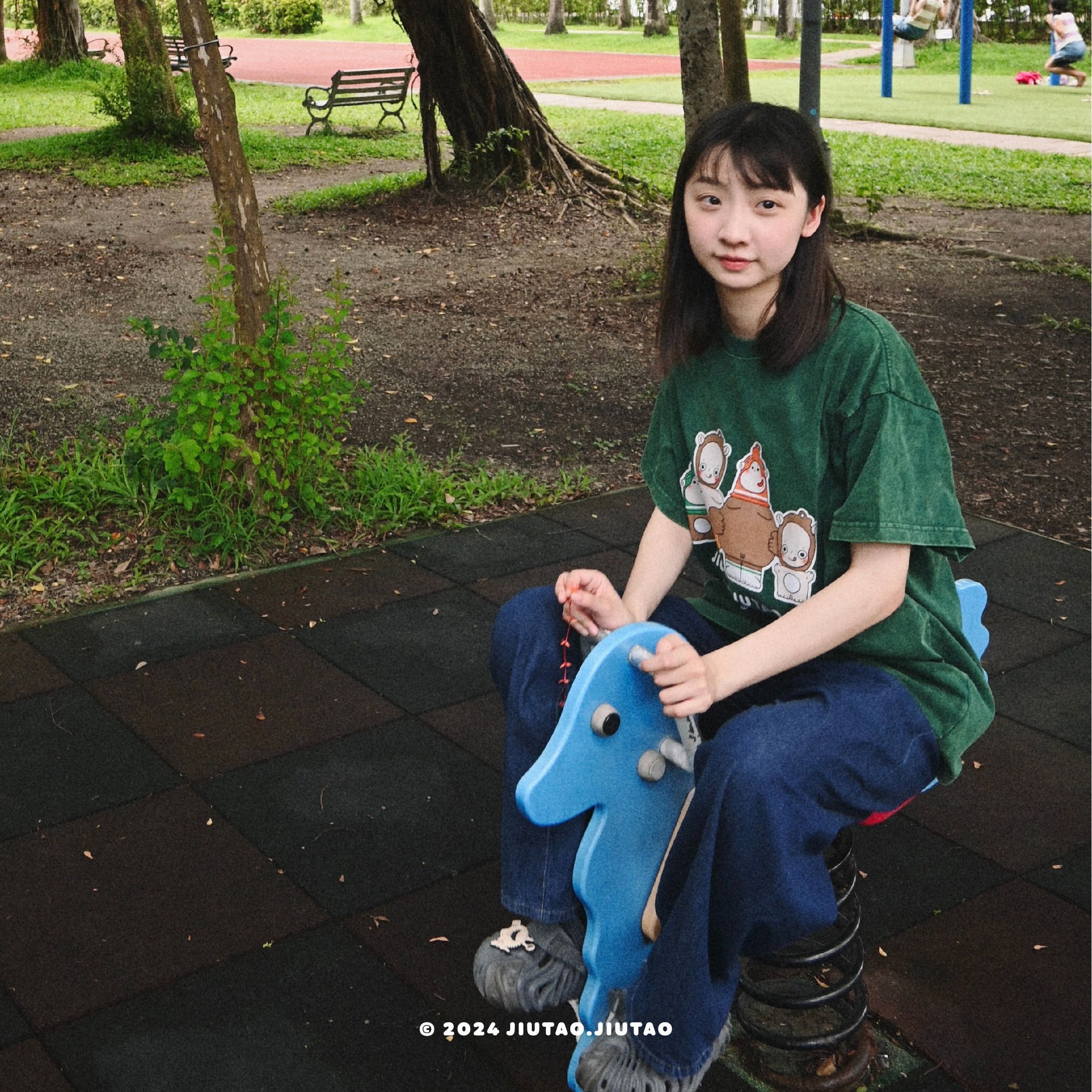 九桃九桃大衣服 JIUTAOJIUTAO TEEEE-2