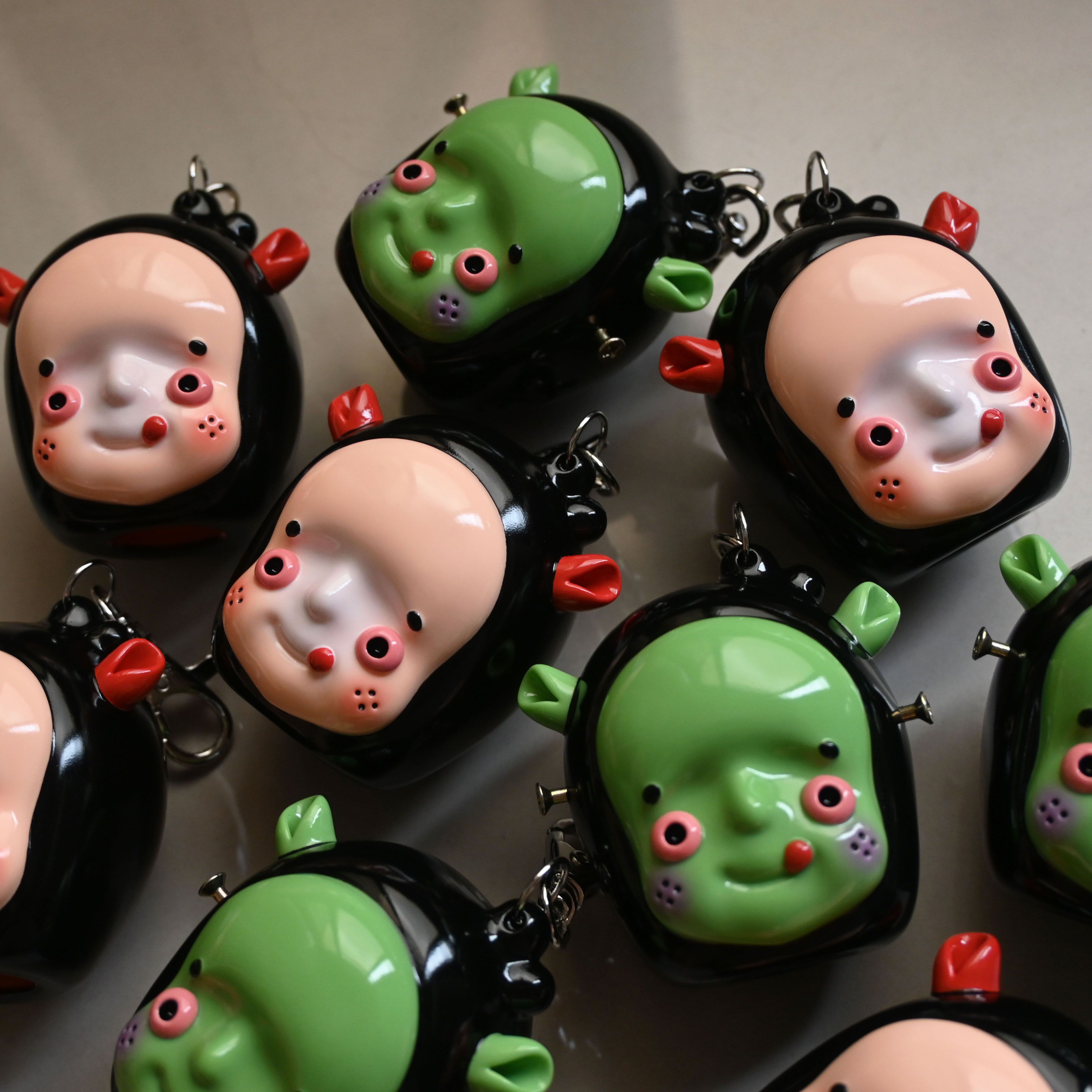 小怪咖軟膠時頭鑰匙圈 TOKITARO Sofubi Key Ring