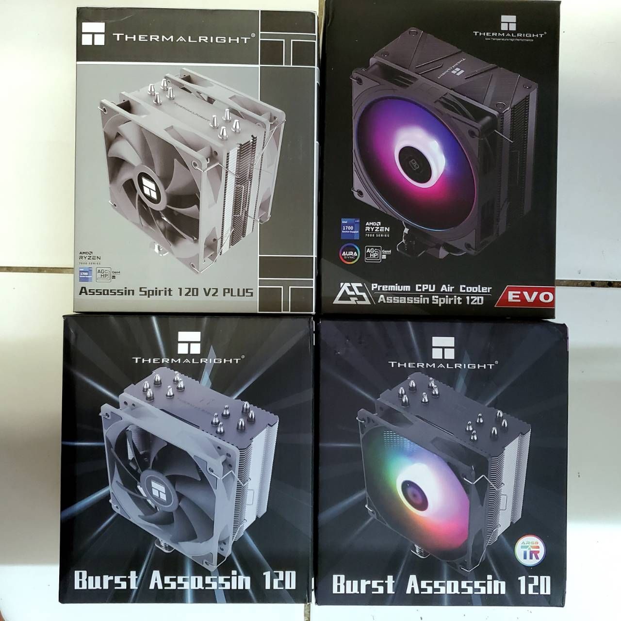 現貨 利民Thermalright AS120 PLUS BA120 ARGB CPU散熱器CPU風扇塔扇