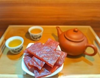 家勝肉鬆食品-（蜜汁/杏仁/黑胡椒-豬肉乾）.（蒜味/蜜汁/黑胡椒/泰式-筷子肉乾）