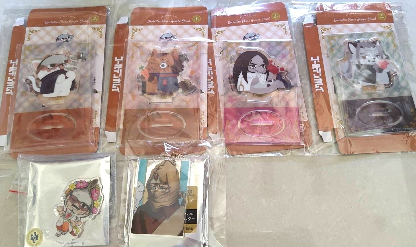 售物/黃金神威/金卡姆/金カム/小動物立牌/青森睡魔祭/動物園合作