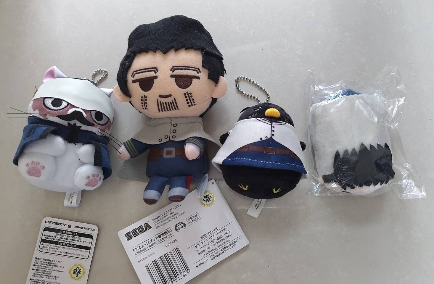 售物/黃金神威/金卡姆/金カム/小動物/娃/小雞/尾形百之助/鶴見篤四郎