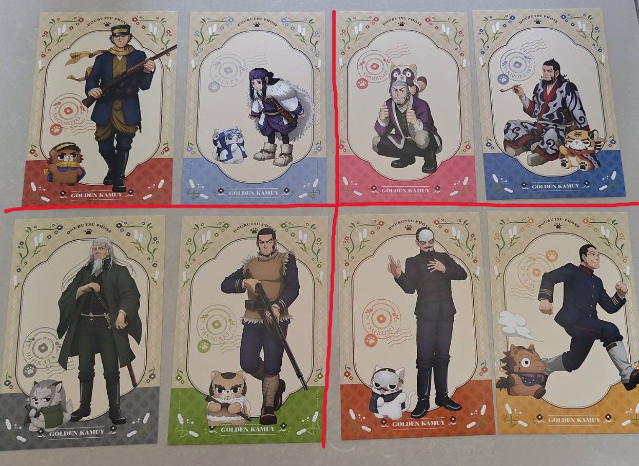 售物/黃金神威/金卡姆/小動物/フォゼ