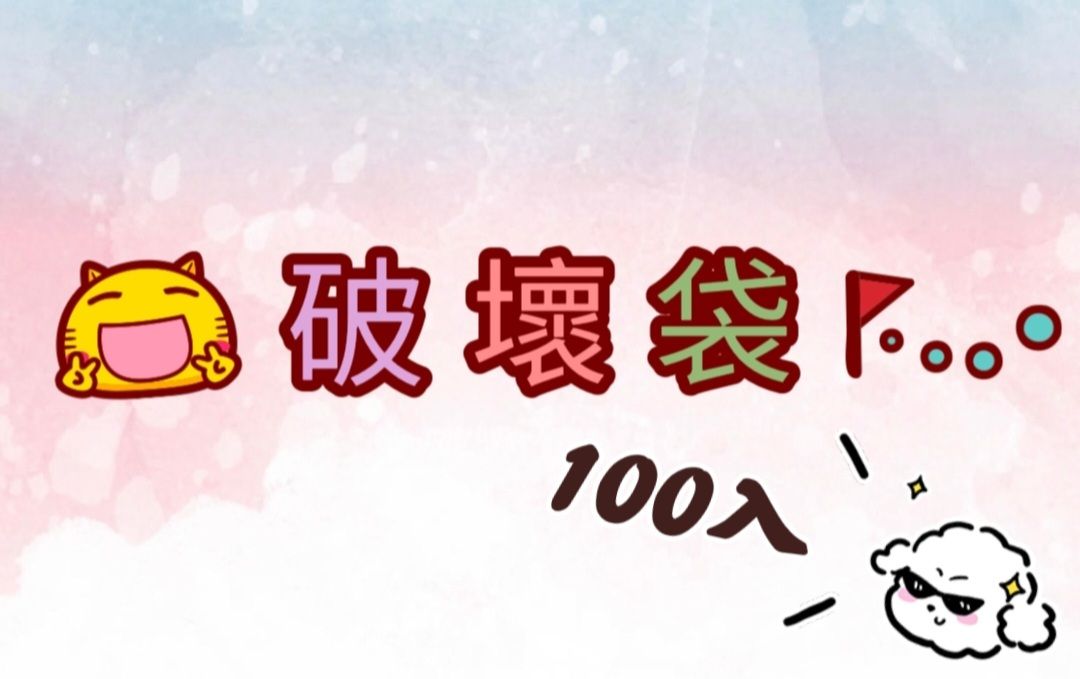 破壞袋100入