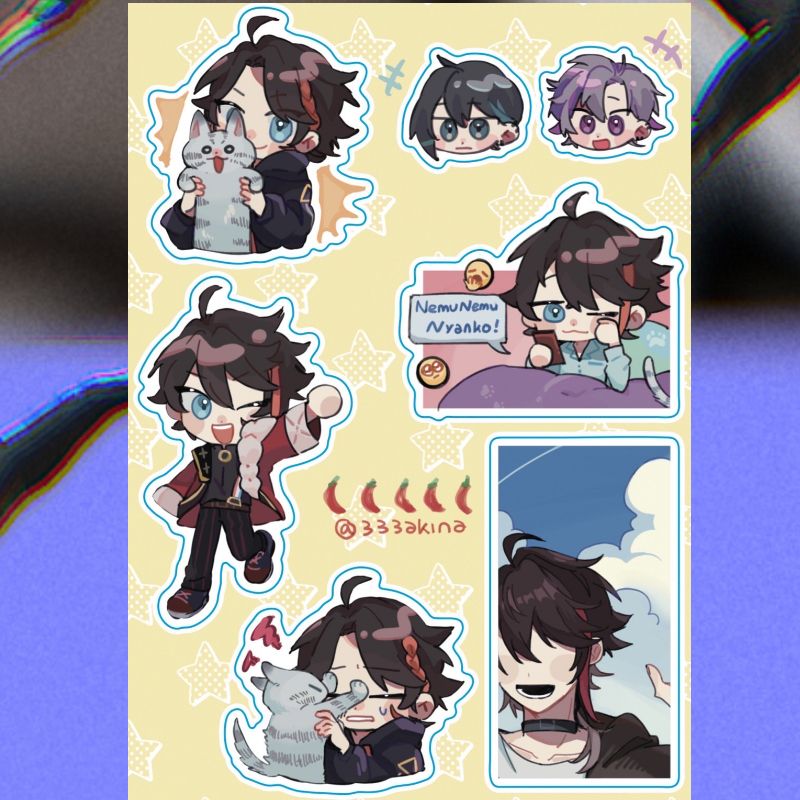 🌈三枝明那-貼紙