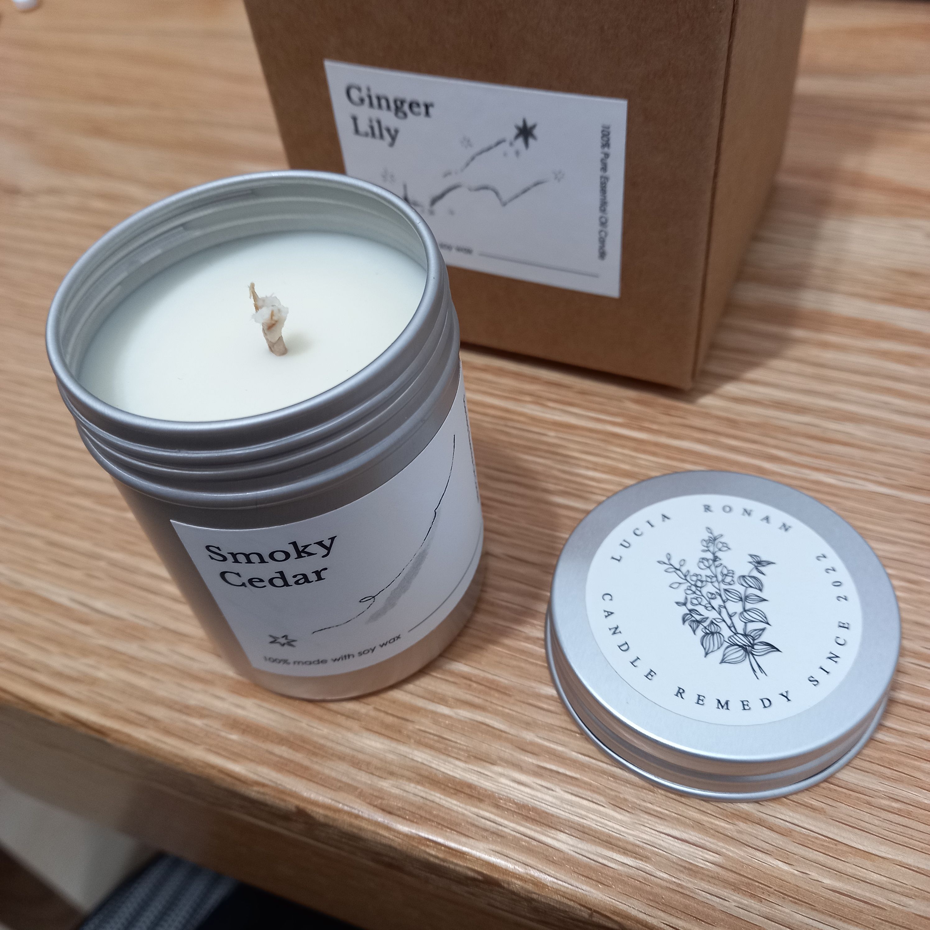 LUCIA Ronan 蠟燭 cedar 80g
