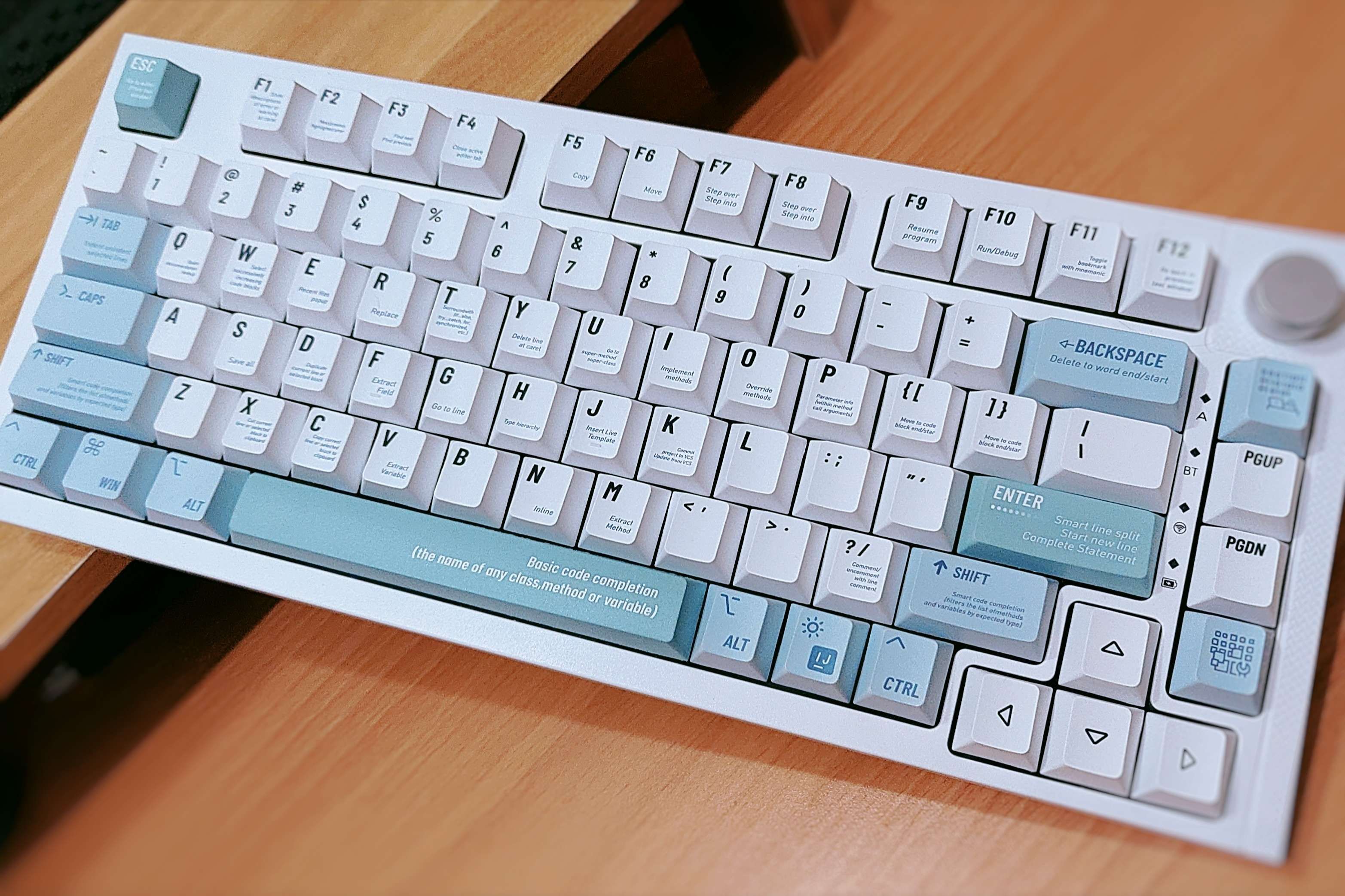 RECCAZR KW75 白色套件（無軸無鍵帽）