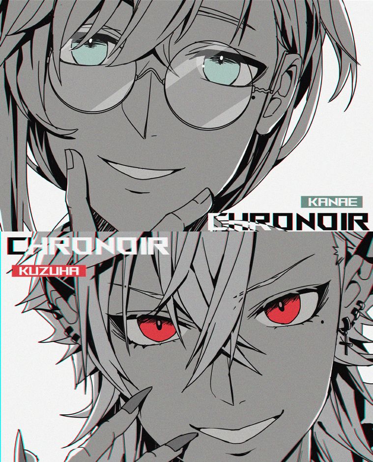 【ChroNoiR】彩虹社 非公式同人明信片 KANAE KUZUHA
