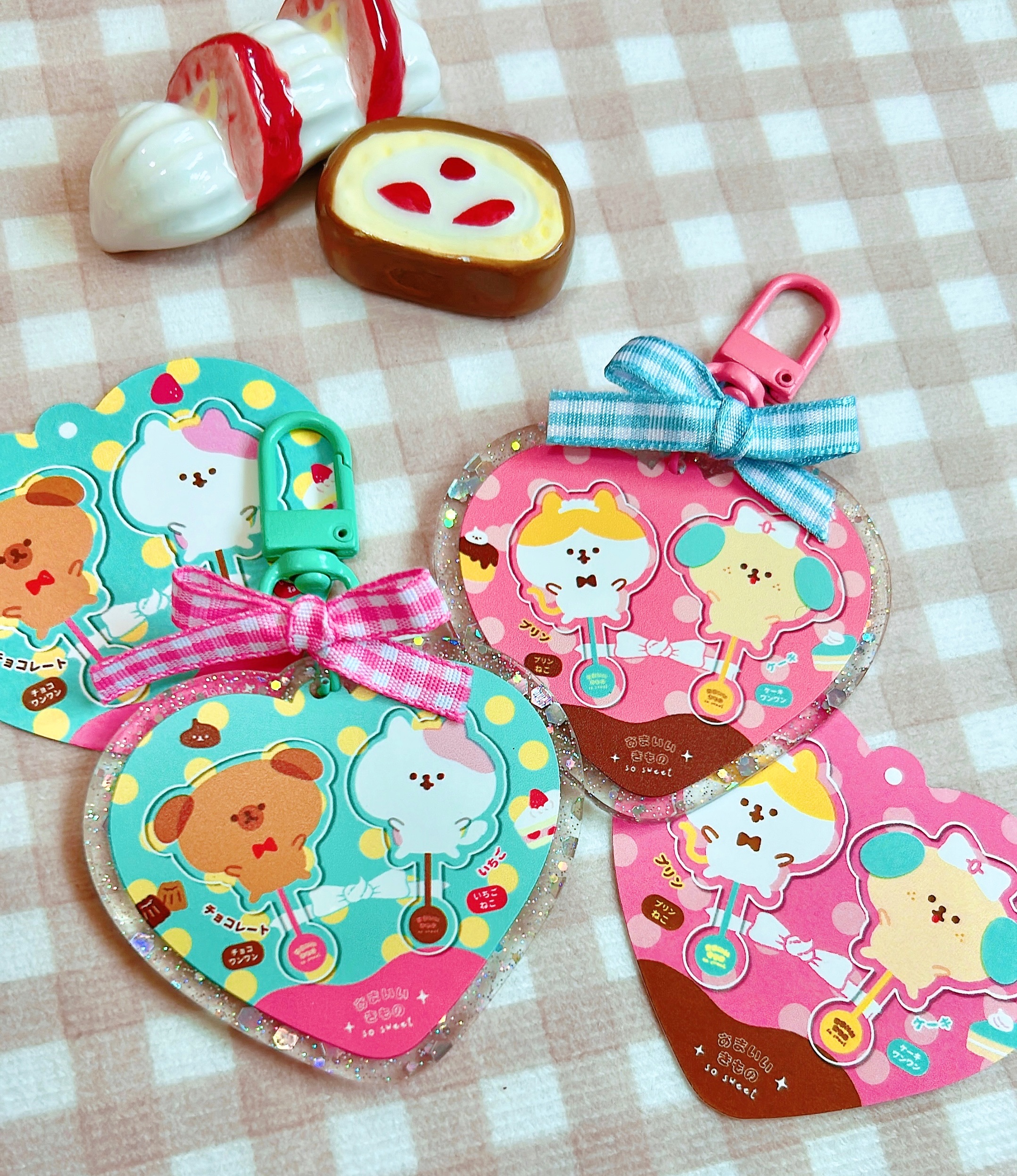 愛心巧克力吊飾